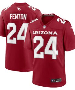 Men's Arizona Cardinals Rashad Fenton Cardinal Game Player Jersey JS6658 nicesnker