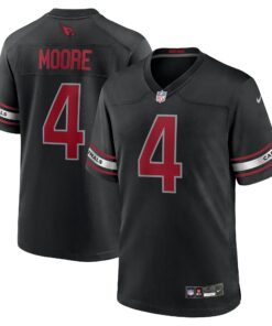 Men's Arizona Cardinals Rondale Moore Black Game Jersey JS6314 nicesnker