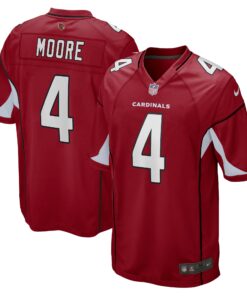 Men's Arizona Cardinals Rondale Moore Cardinal Team Game Jersey JS1399 nicesnker
