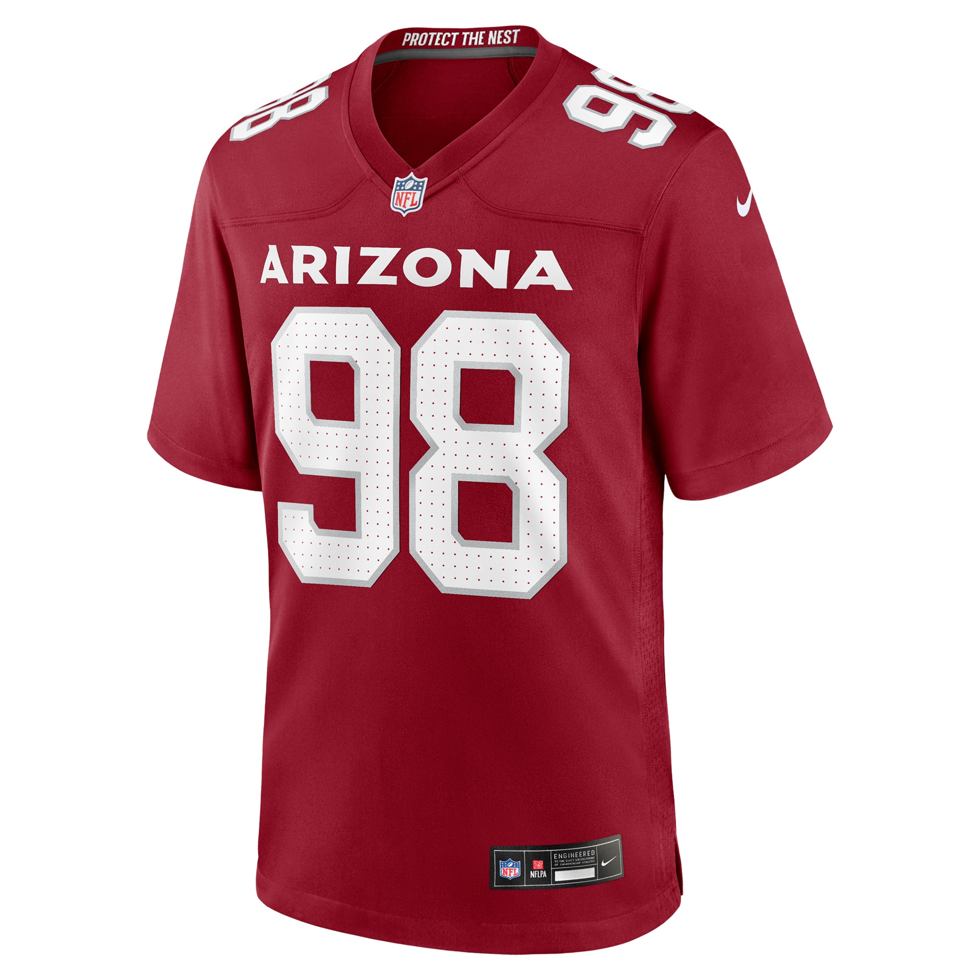 Men's Arizona Cardinals Roy Lopez Cardinal Team Game Jersey JS3743 nicesnker - Image 2