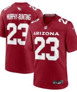Men's Arizona Cardinals Sean Murphy-Bunting Cardinal Team Game Jersey JS5676 nicesnker