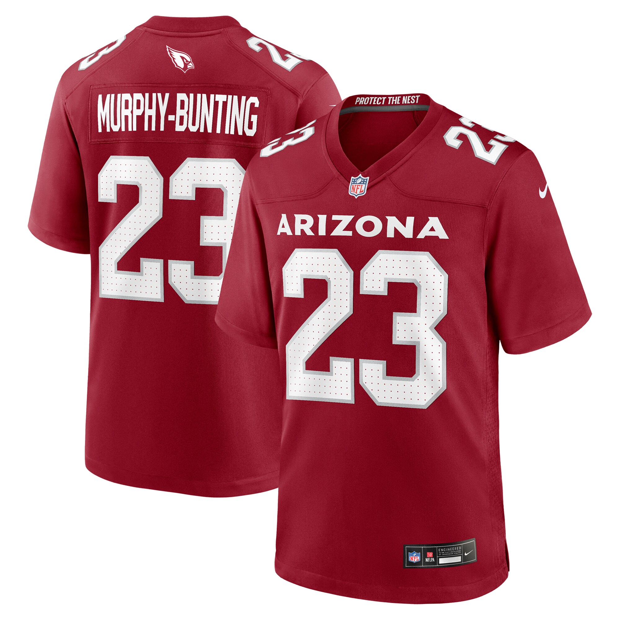 Men's Arizona Cardinals Sean Murphy-Bunting Cardinal Team Game Jersey JS5676 nicesnker