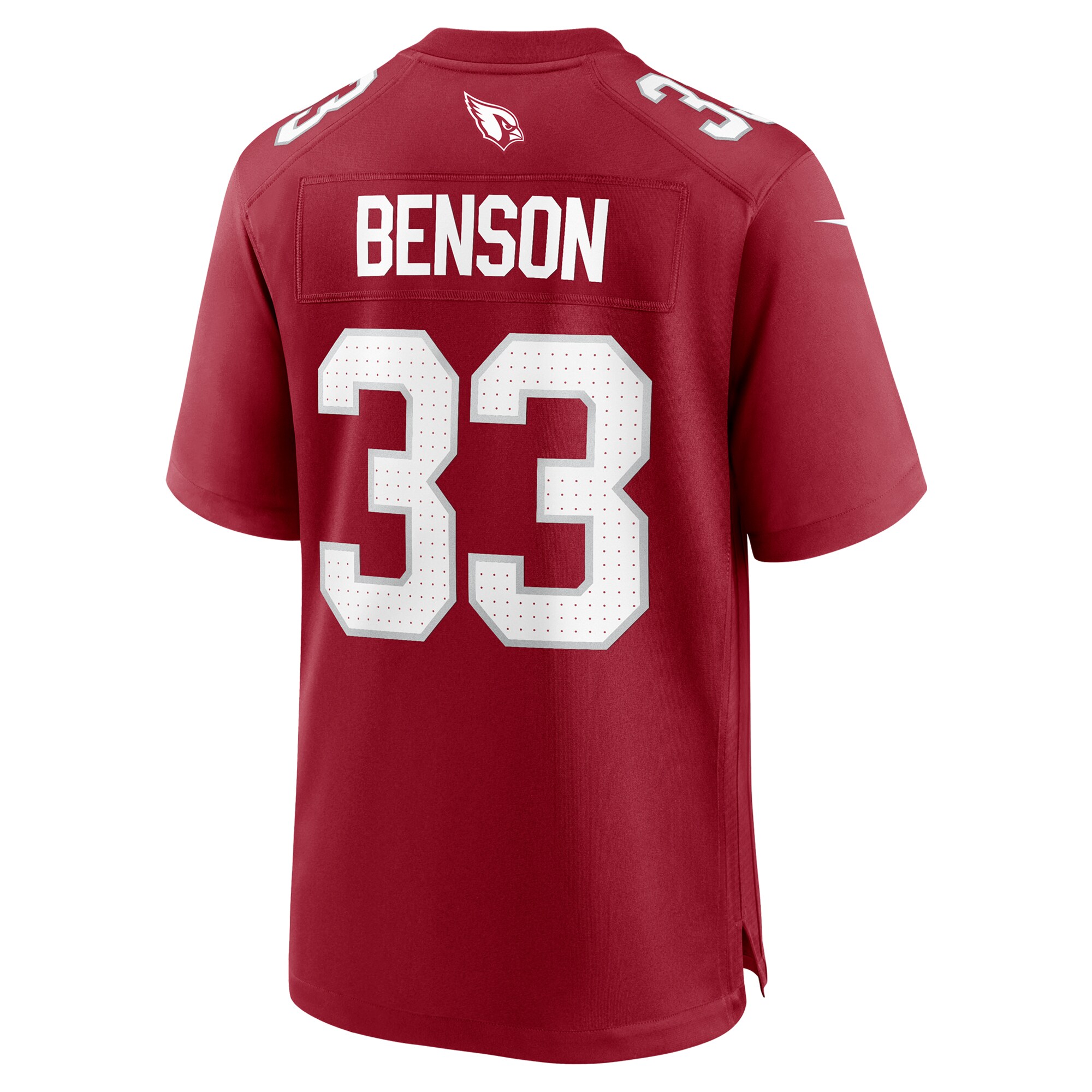 Men's Arizona Cardinals Trey Benson Cardinal Team Game Jersey JS7666 nicesnker - Image 3