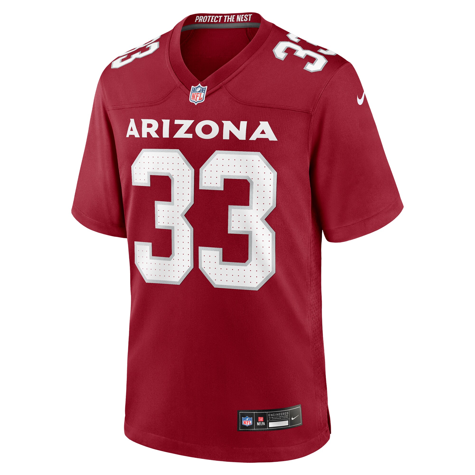 Men's Arizona Cardinals Trey Benson Cardinal Team Game Jersey JS7666 nicesnker - Image 2