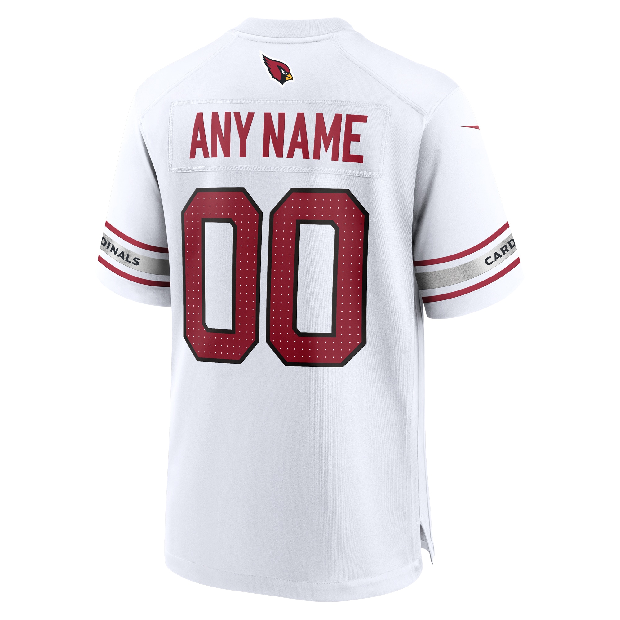 Men's Arizona Cardinals White Custom Game Jersey JS9204 nicesnker - Image 3