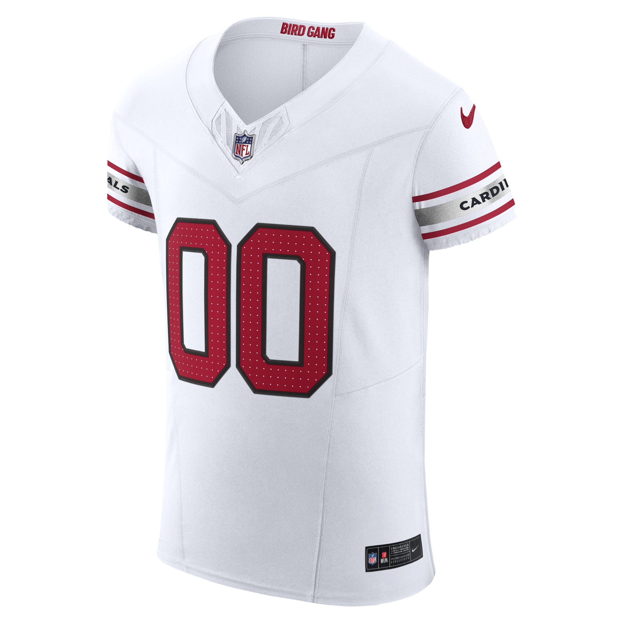 Men's Arizona Cardinals White Vapor F.U.S.E. Elite Custom Jersey JS1904 nicesnker - Image 2