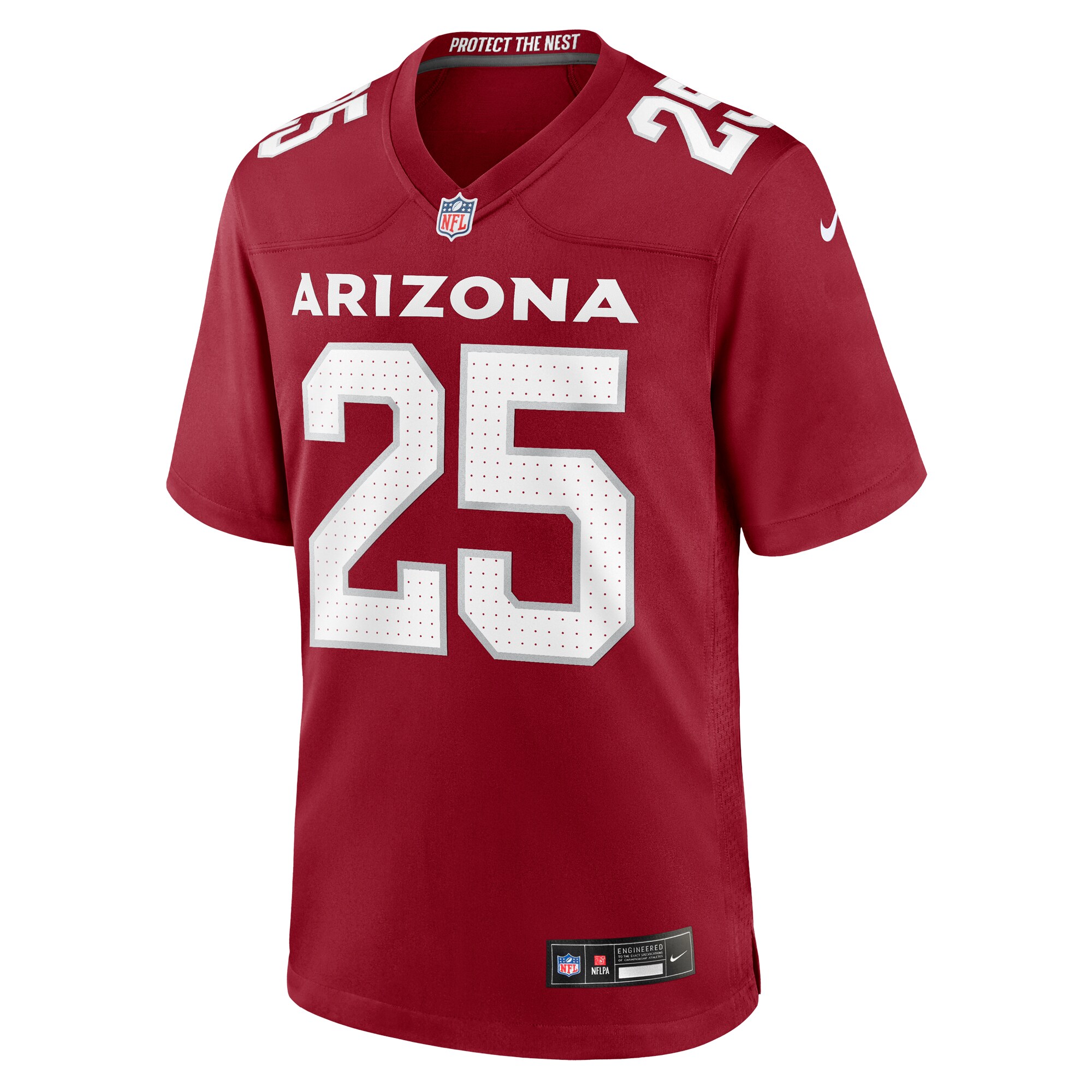 Men's Arizona Cardinals Zaven Collins Cardinal Home Game Jersey JS5455 nicesnker - Image 2