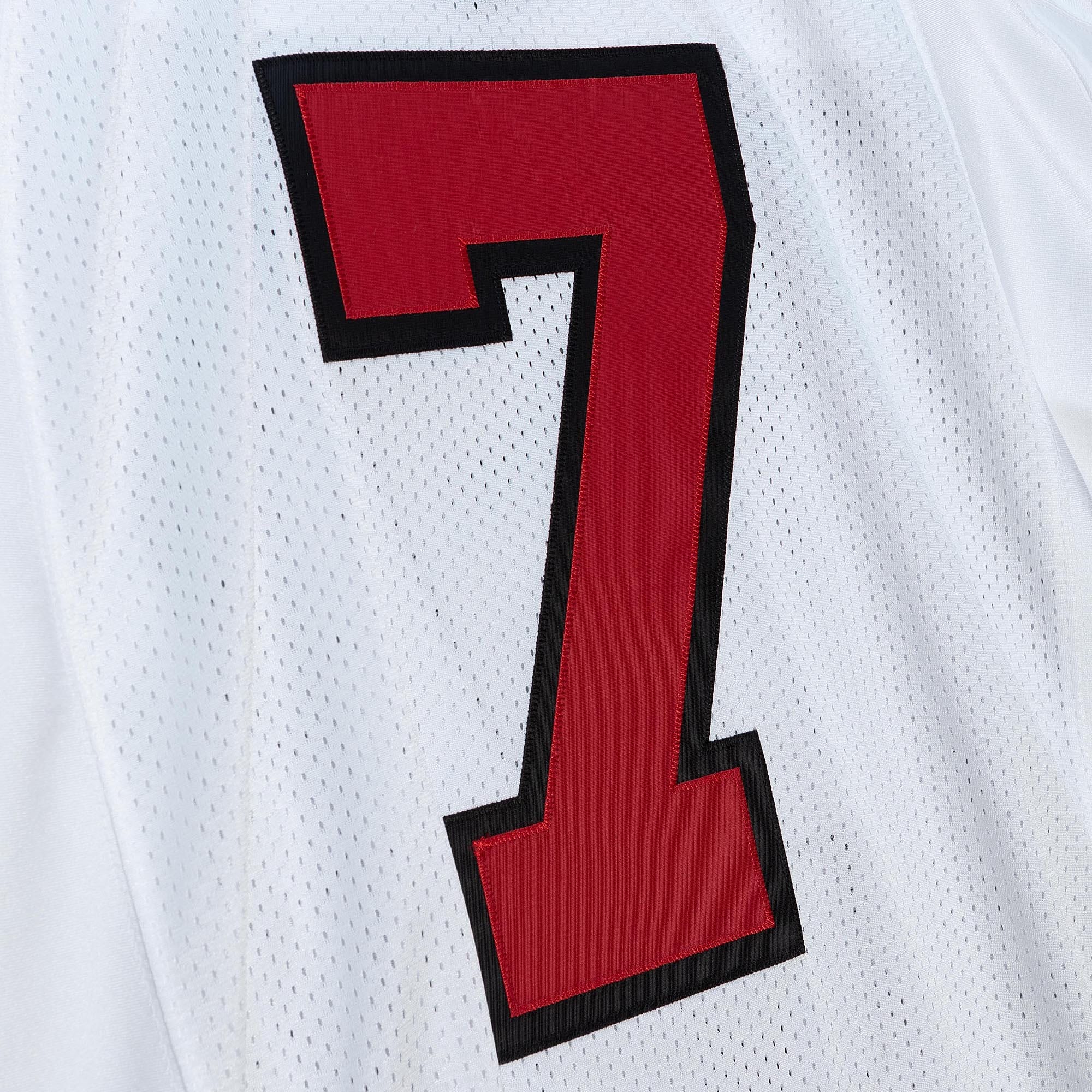 Men's Atlanta Falcons 2001 Michael Vick Mitchell & Ness White Throwback Retired Player Jersey JS6875 nicesnker - Image 4