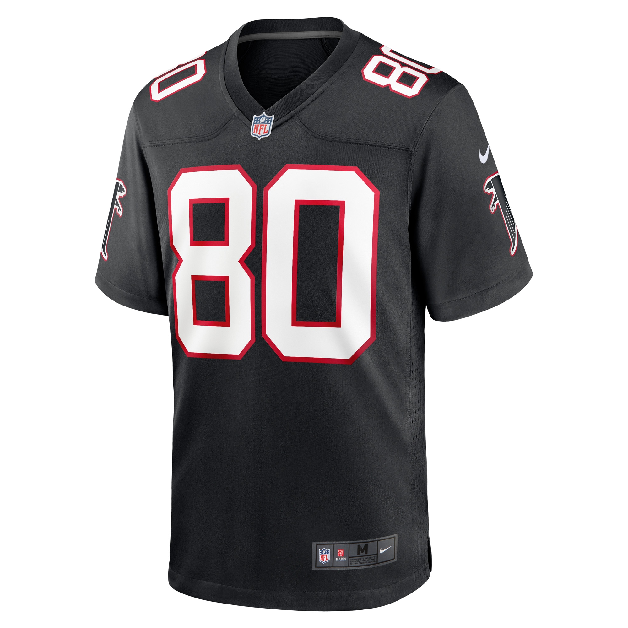 Men's Atlanta Falcons Andre Rison Black Retired Player Jersey JS6861 nicesnker - Image 2