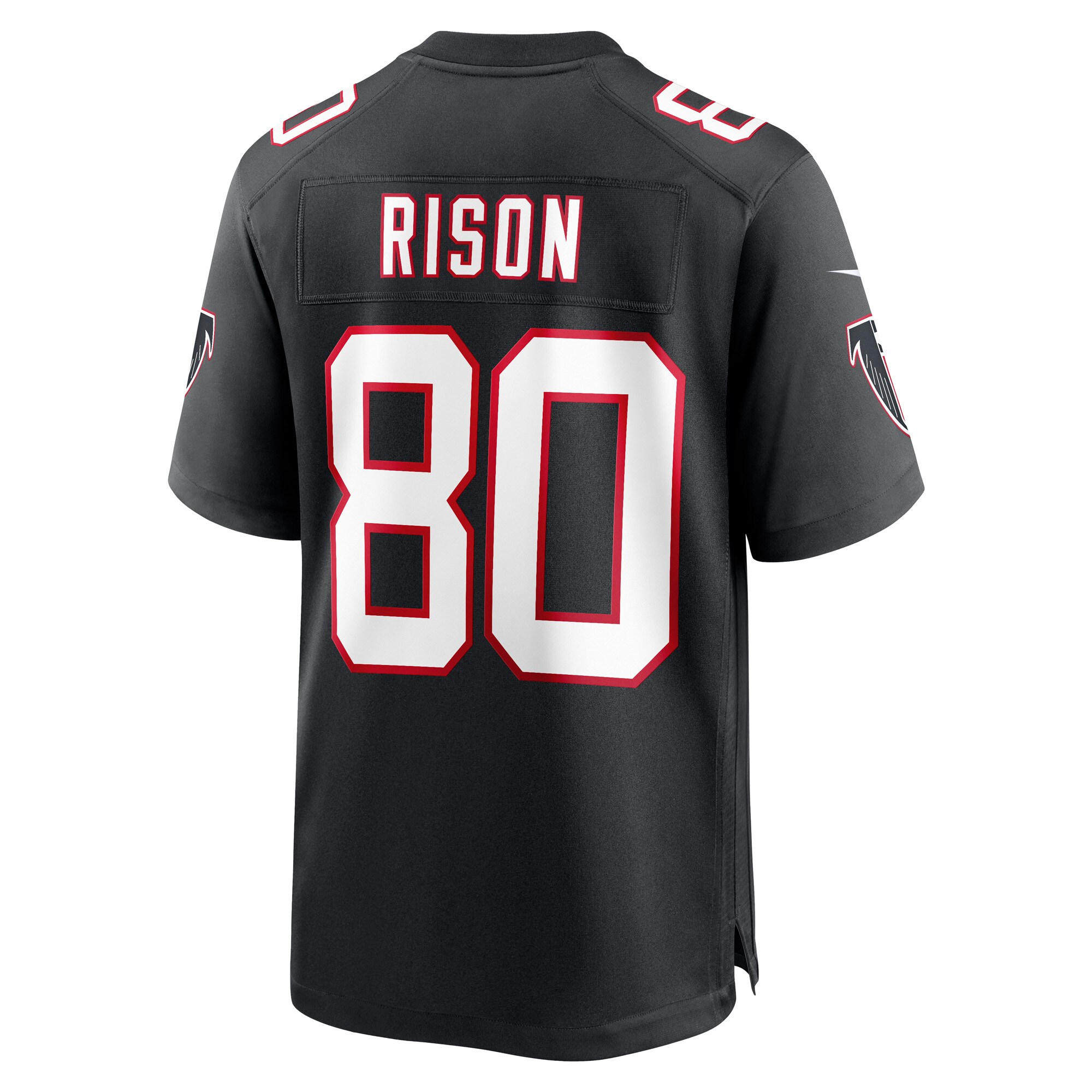 Men's Atlanta Falcons Andre Rison Black Retired Player Jersey JS6861 nicesnker - Image 3