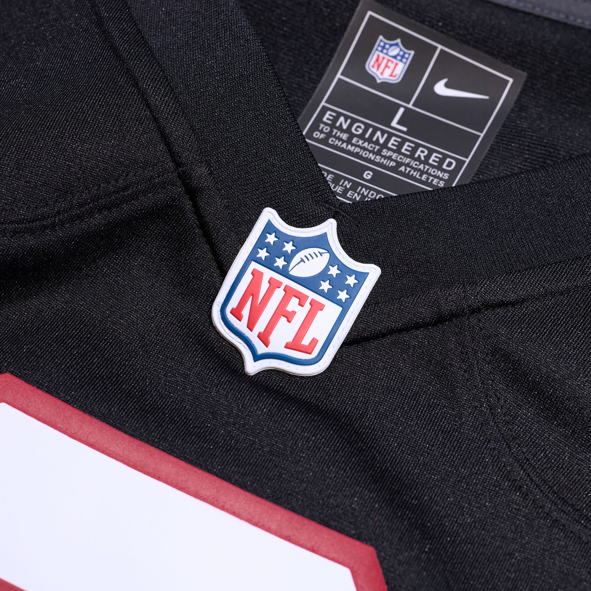 Men's Atlanta Falcons Andre Rison Black Retired Player Jersey JS6861 nicesnker - Image 4