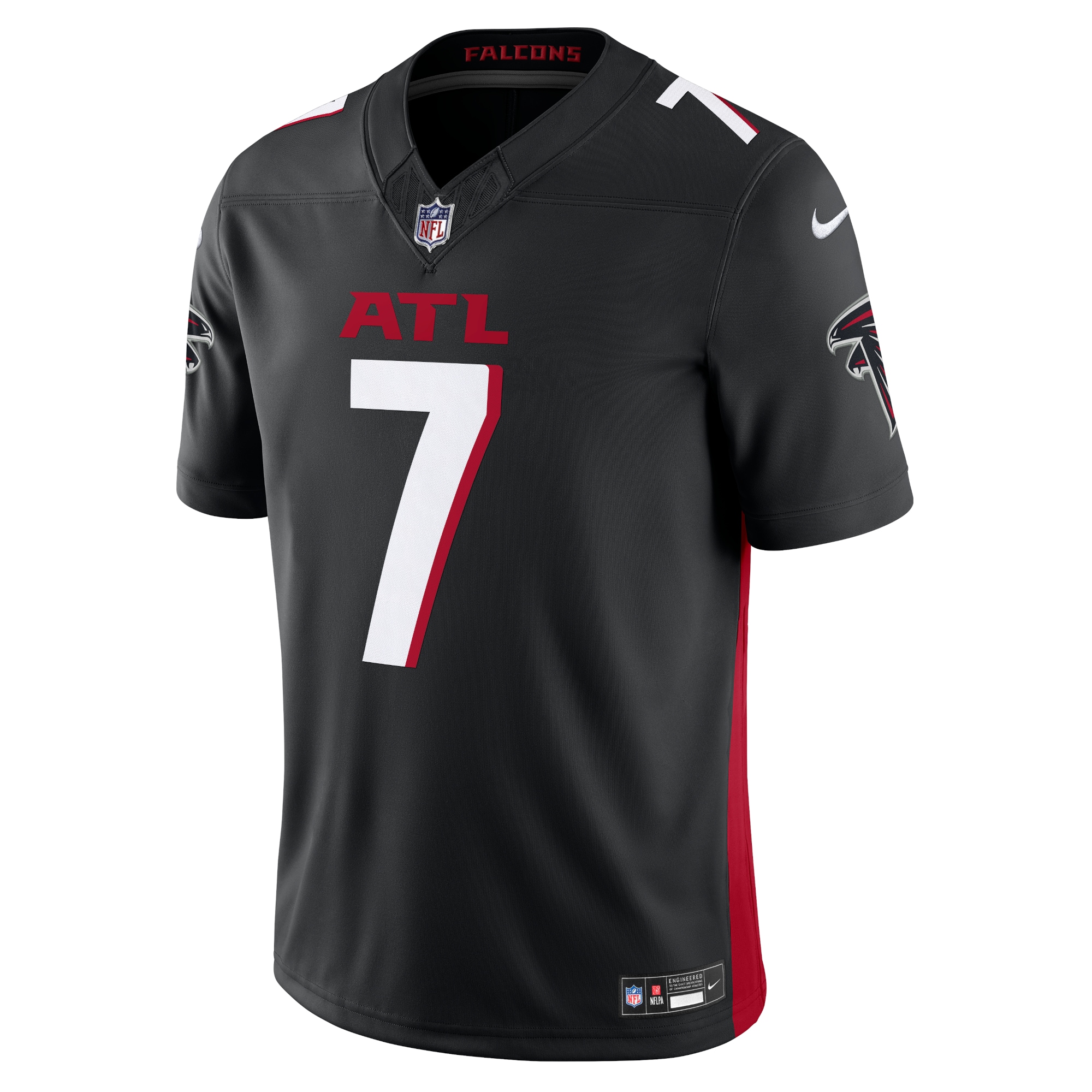 Men's Atlanta Falcons Bijan Robinson Black Vapor F.U.S.E. Limited Jersey JS7397 nicesnker - Image 2