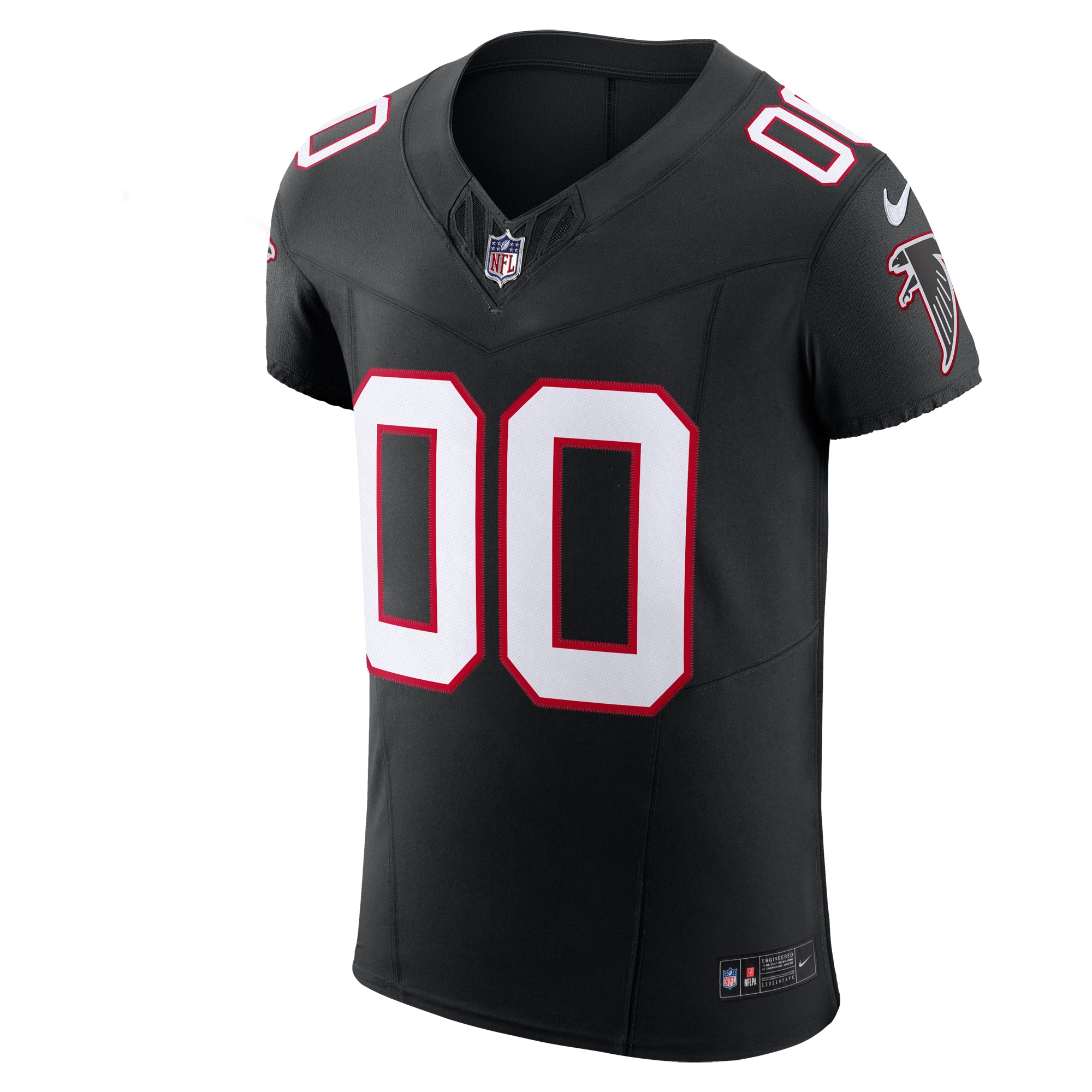 Men's Atlanta Falcons Black Vapor F.U.S.E. Elite Custom Jersey JS1542 nicesnker - Image 2