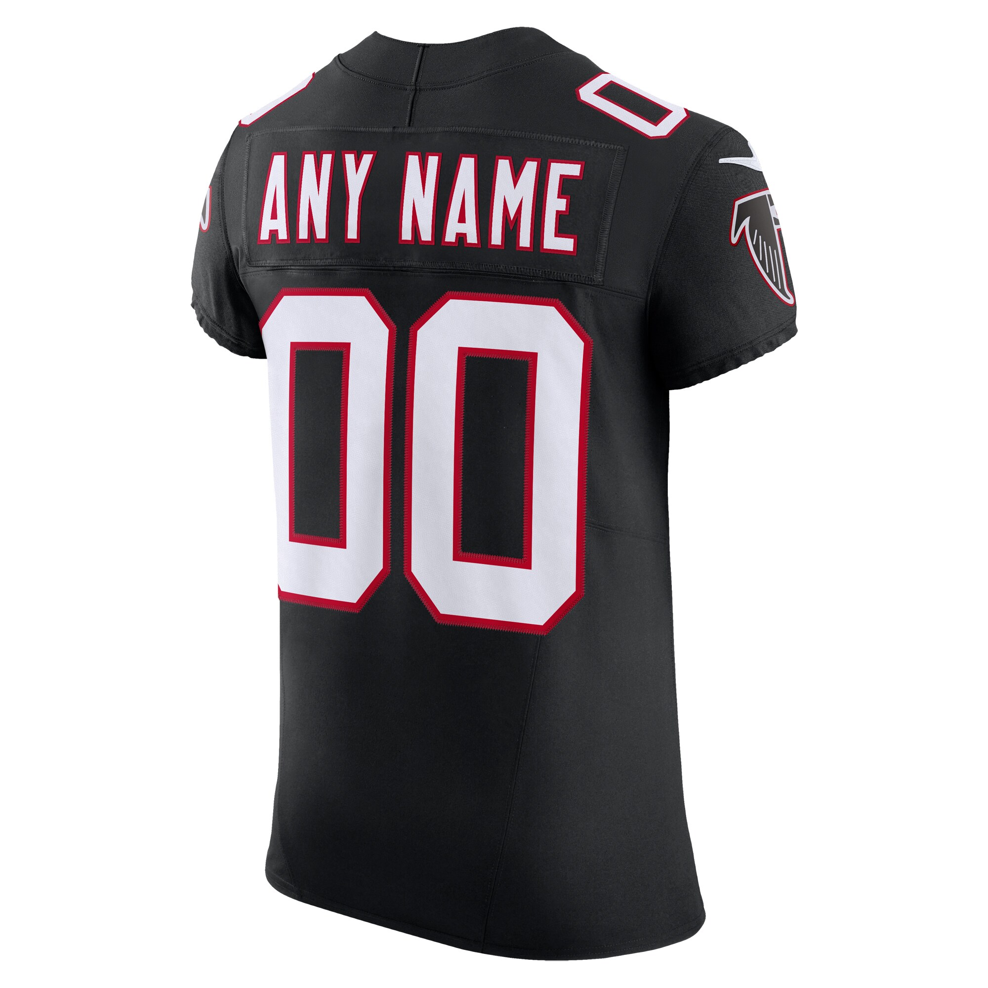 Men's Atlanta Falcons Black Vapor F.U.S.E. Elite Custom Jersey JS1542 nicesnker - Image 3