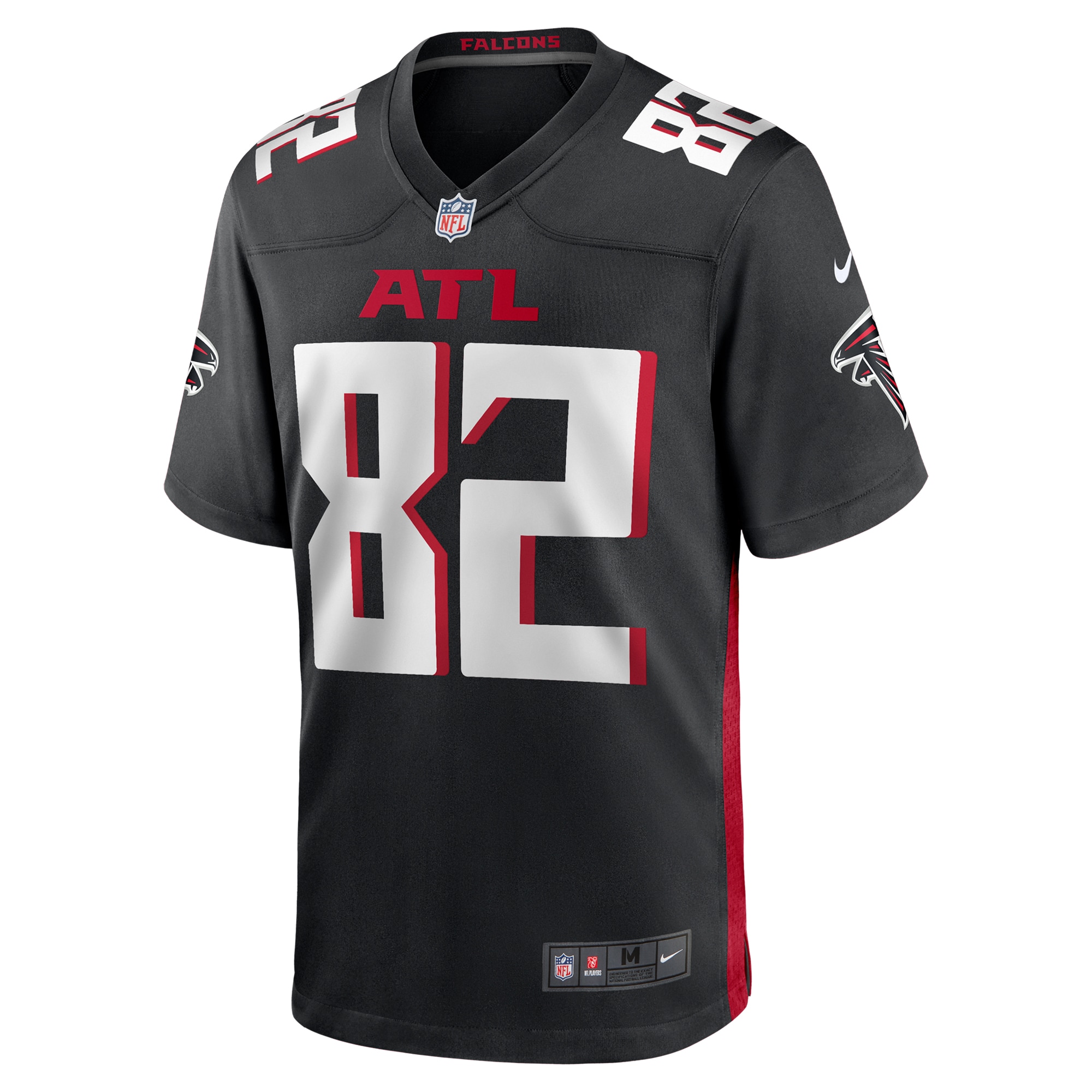 Men's Atlanta Falcons Casey Washington Black Team Game Jersey JS8805 nicesnker - Image 2