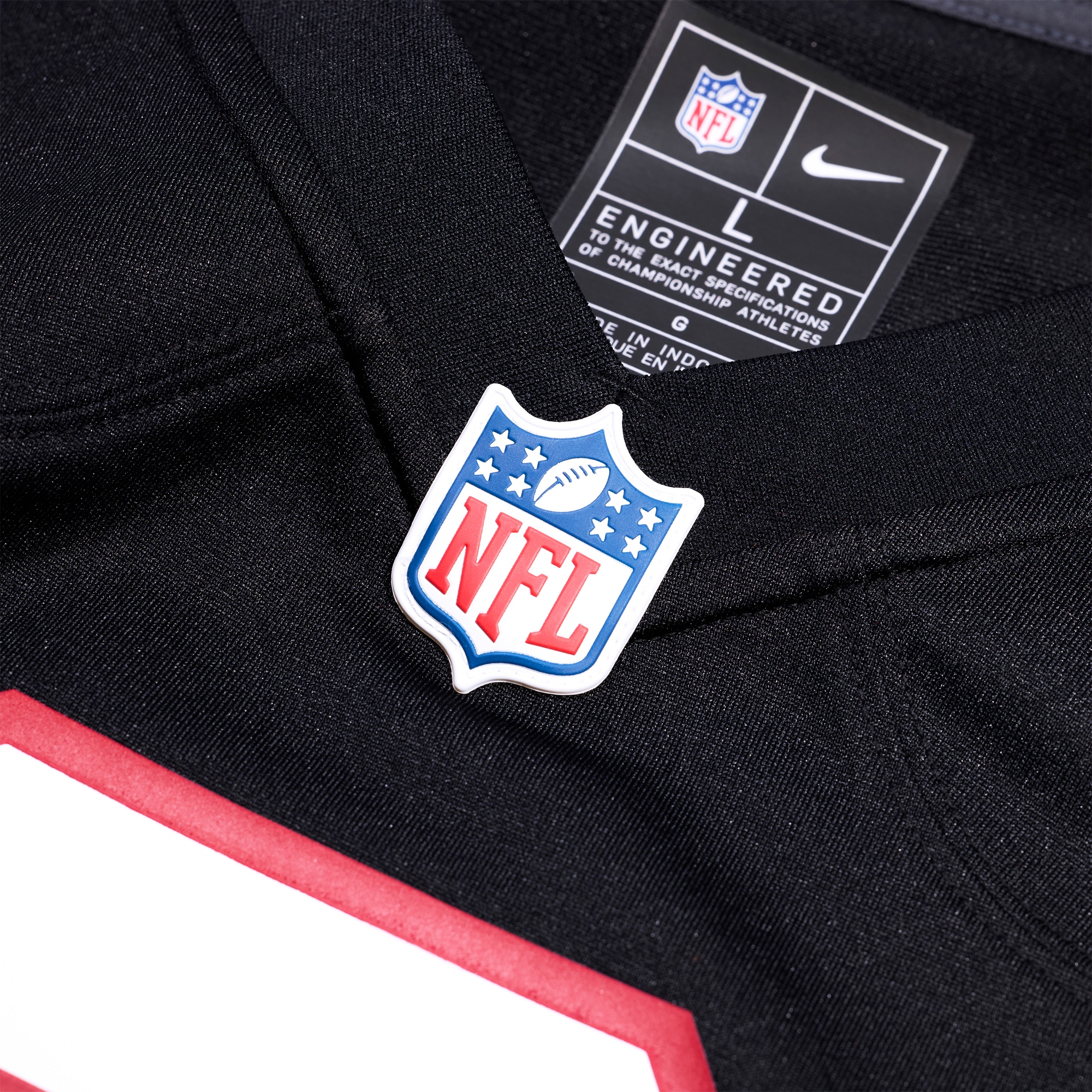 Men's Atlanta Falcons Deion Sanders Black Alternate Retired Player Game Jersey JS5732 nicesnker - Image 4