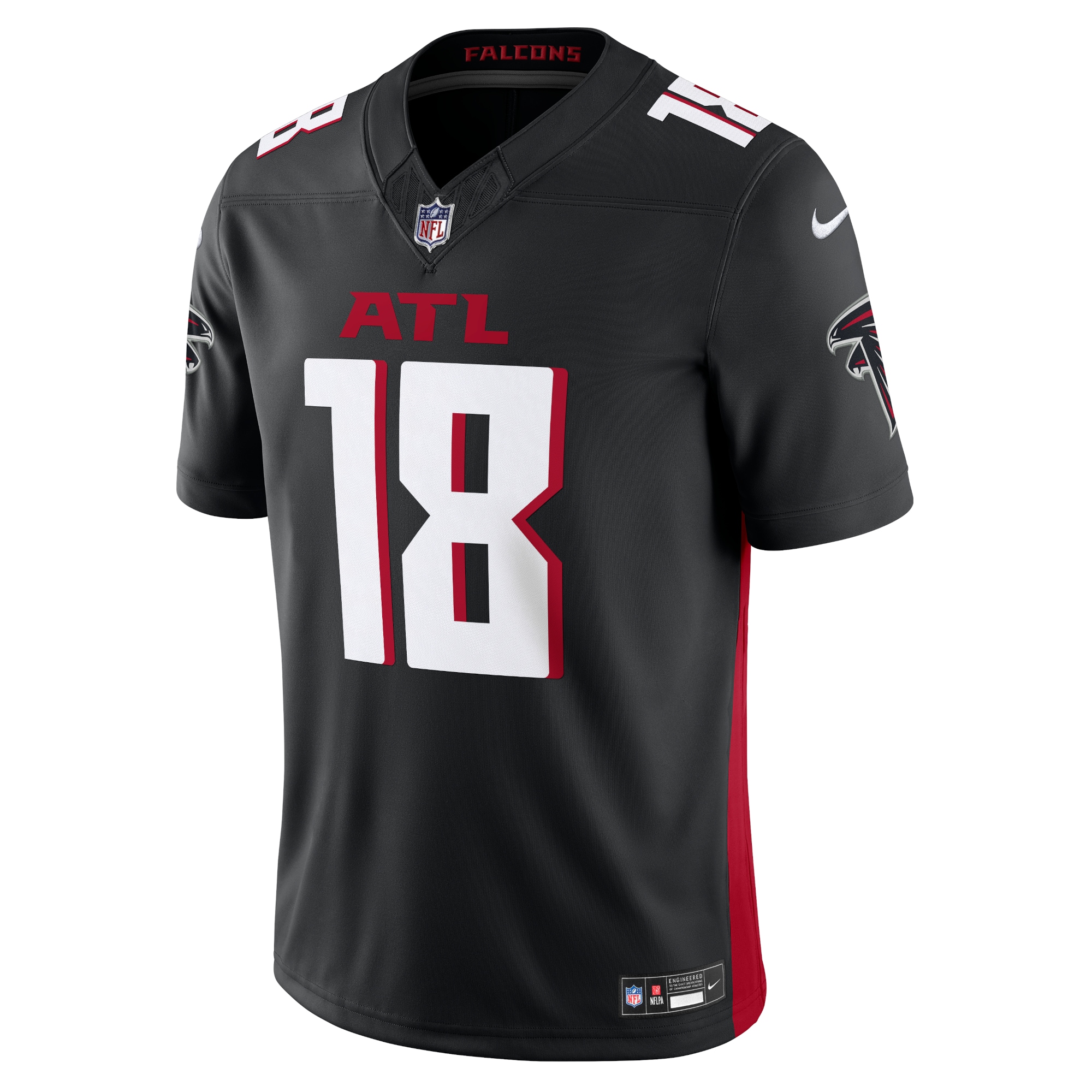 Men's Atlanta Falcons Kirk Cousins Black Vapor F.U.S.E. Limited Jersey JS4362 nicesnker - Image 2