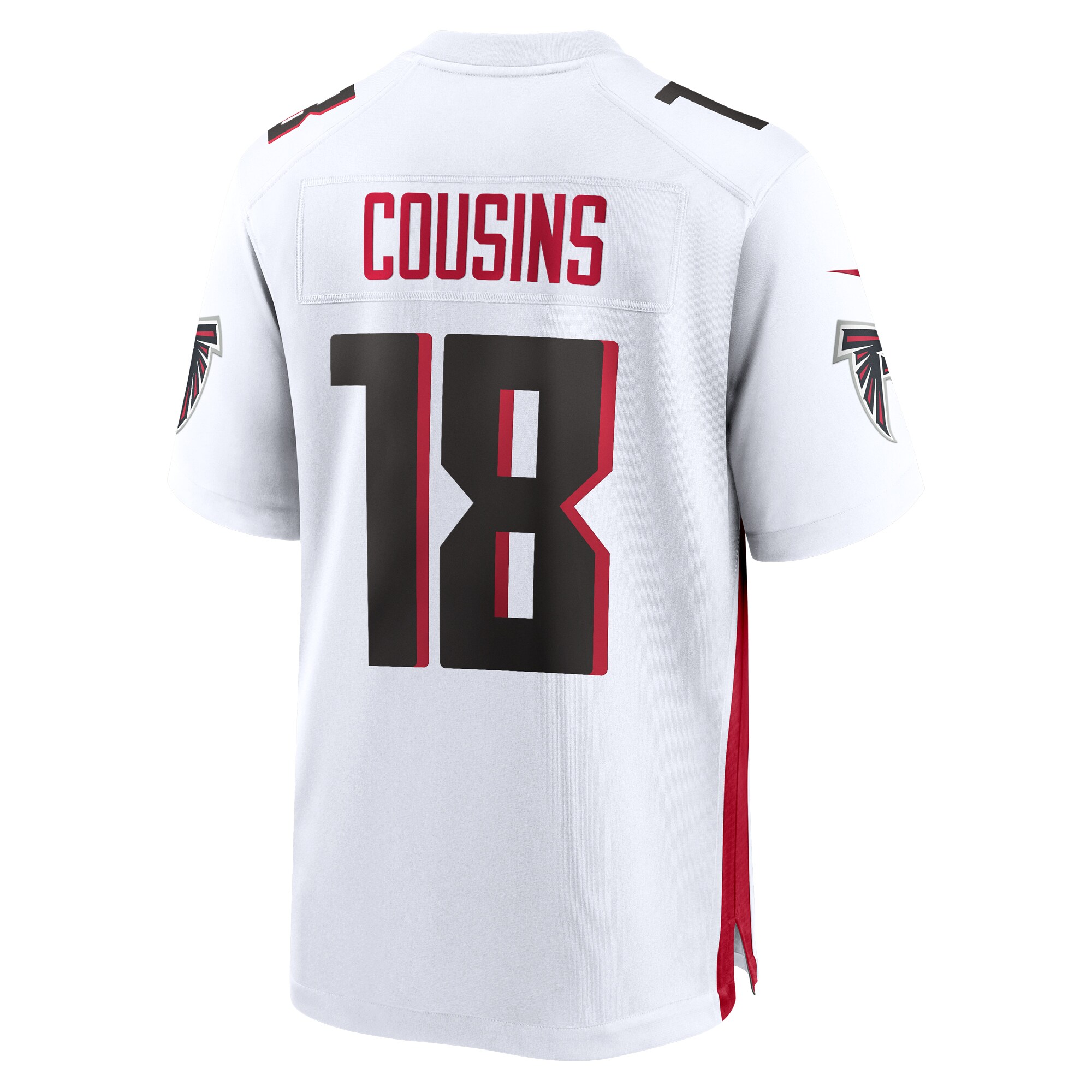 Men's Atlanta Falcons Kirk Cousins White Game Player Jersey JS4302 nicesnker - Image 3