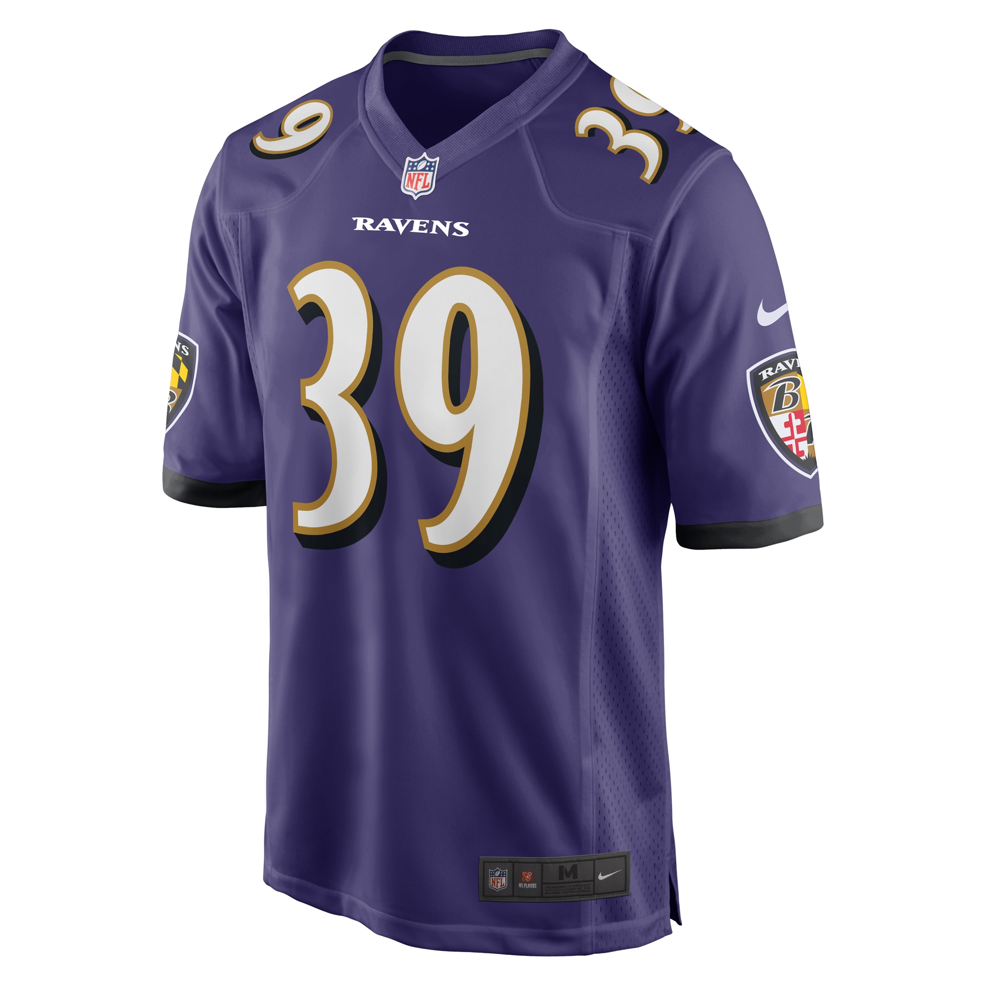 Men's Baltimore Ravens Duron Harmon Purple Game Jersey JS9572 nicesnker - Image 2