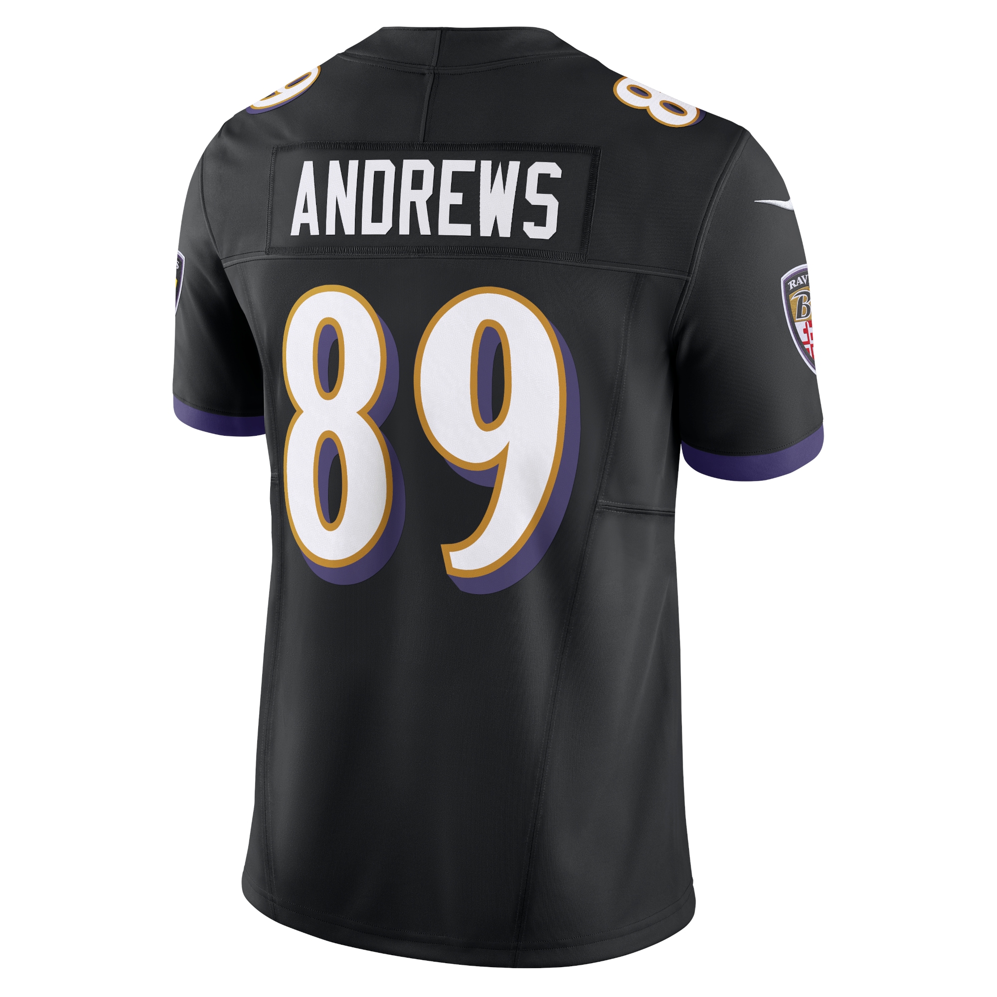 Men's Baltimore Ravens Mark Andrews Black Vapor F.U.S.E. Limited Jersey JS6002 nicesnker - Image 3