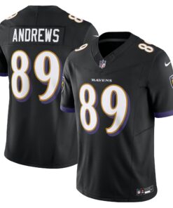 Men's Baltimore Ravens Mark Andrews Black Vapor F.U.S.E. Limited Jersey JS6002 nicesnker