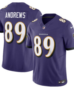 Men's Baltimore Ravens Mark Andrews Purple Vapor F.U.S.E. Limited Jersey JS2720 nicesnker