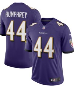 Men's Baltimore Ravens Marlon Humphrey Purple Vapor Limited Jersey JS9065 nicesnker
