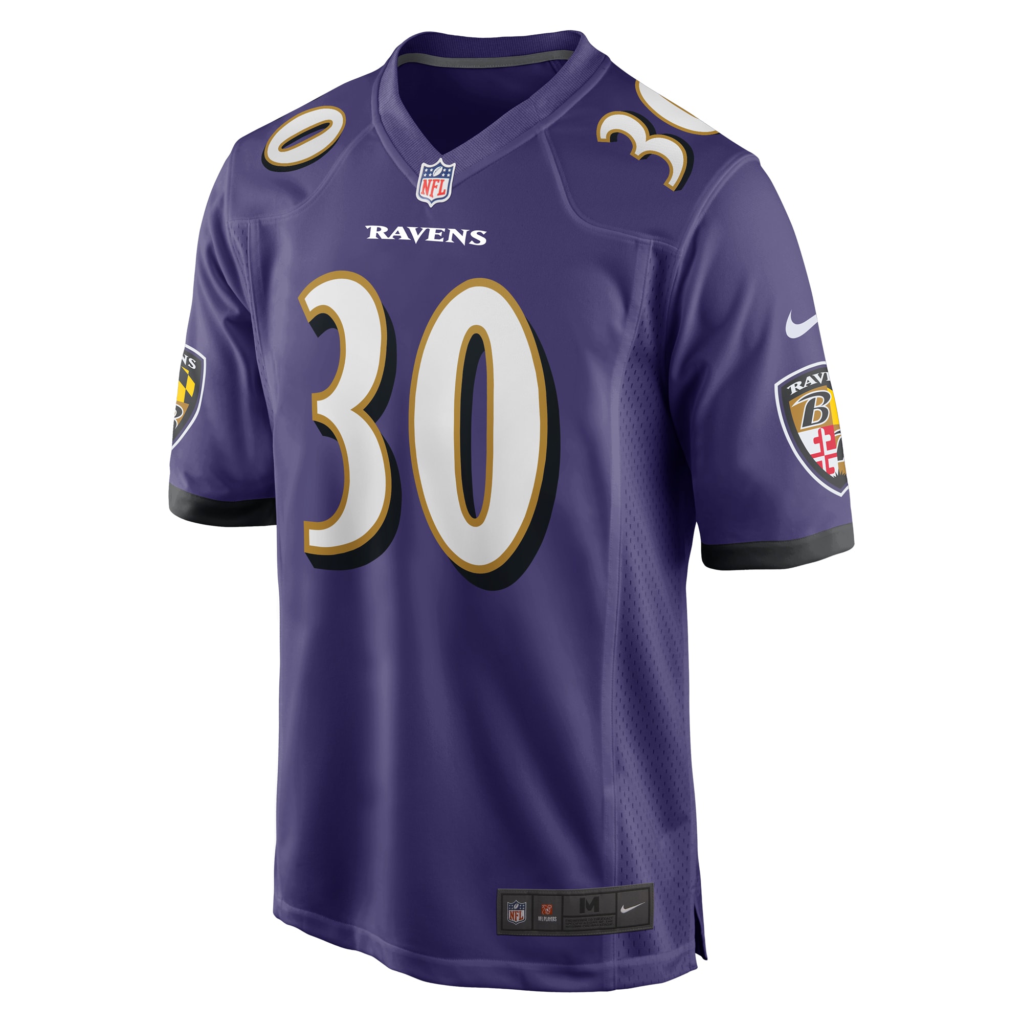 Men's Baltimore Ravens Trenton Simpson Purple Game Jersey JS1275 nicesnker - Image 2