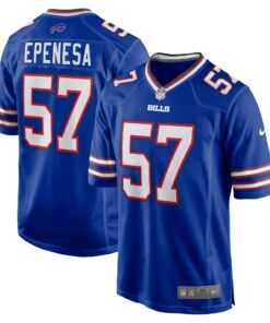 Men's Buffalo Bills A.J. Epenesa Royal Game Player Jersey JS7384 nicesnker