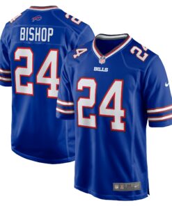Men's Buffalo Bills Cole Bishop Royal Game Jersey JS8043 nicesnker