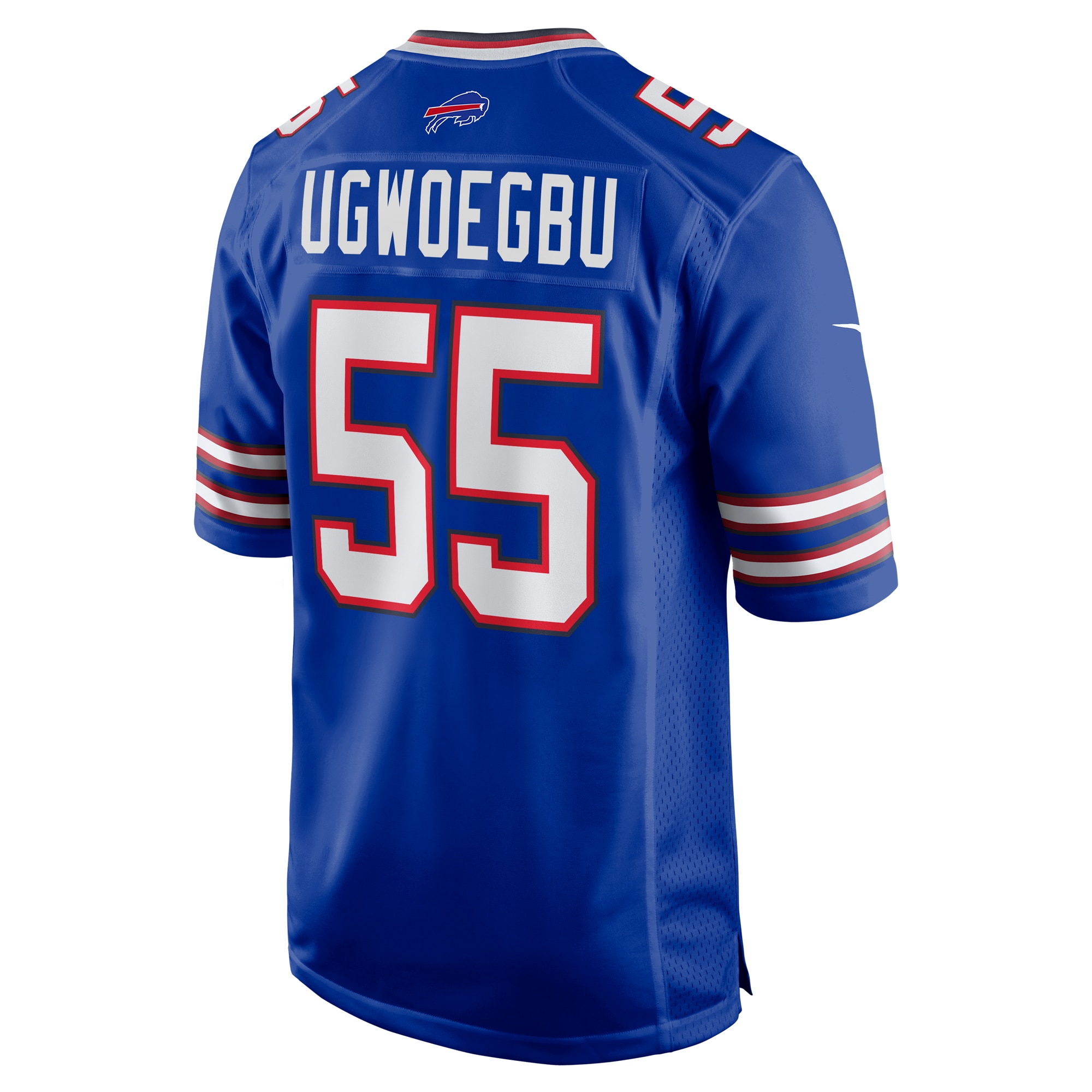 Men's Buffalo Bills David Ugwoegbu Royal Game Jersey JS5526 nicesnker - Image 3