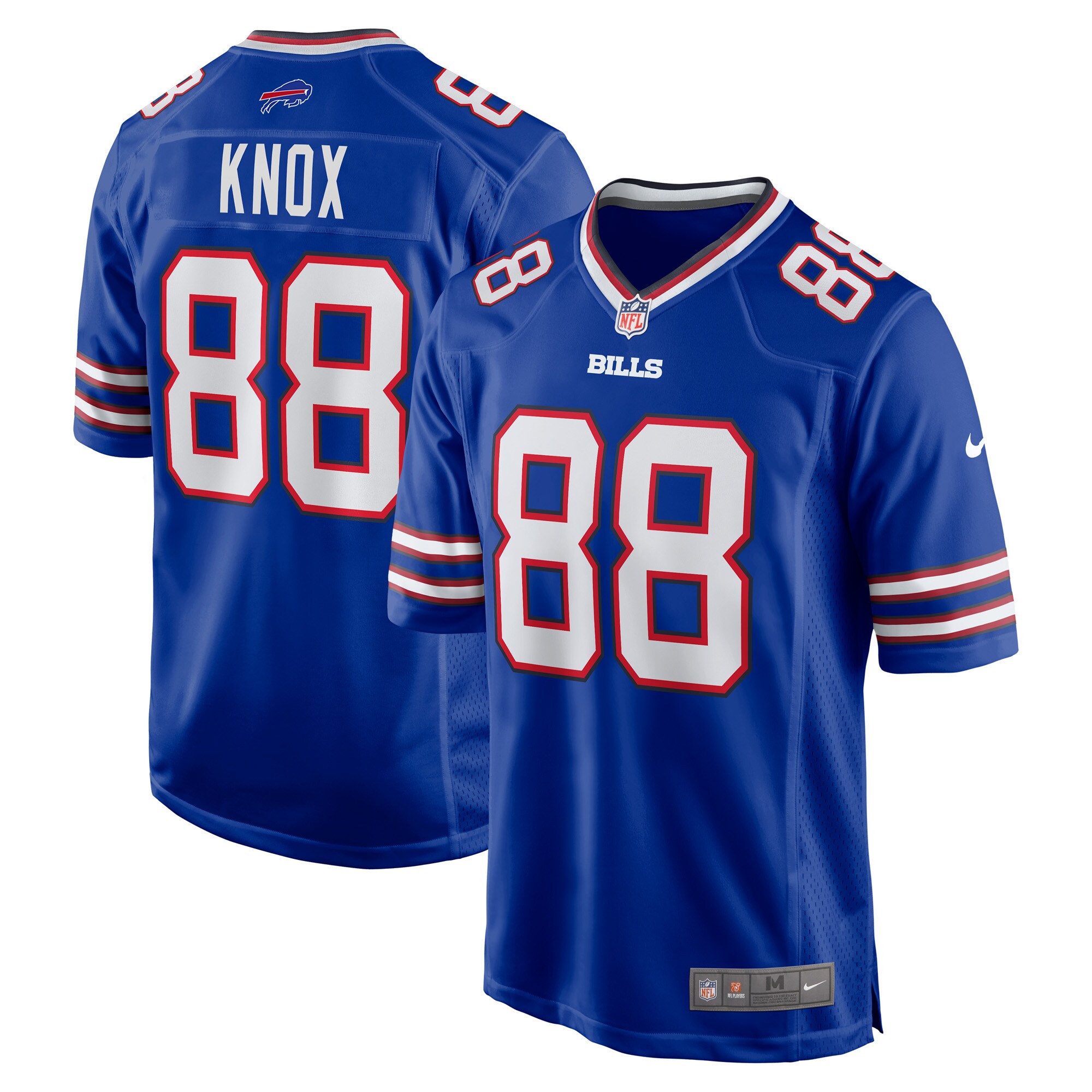 Men's Buffalo Bills Dawson Knox Royal Game Player Jersey JS4030 nicesnker