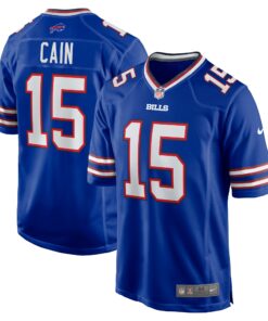 Men's Buffalo Bills Deon Cain Royal Game Jersey JS8358 nicesnker