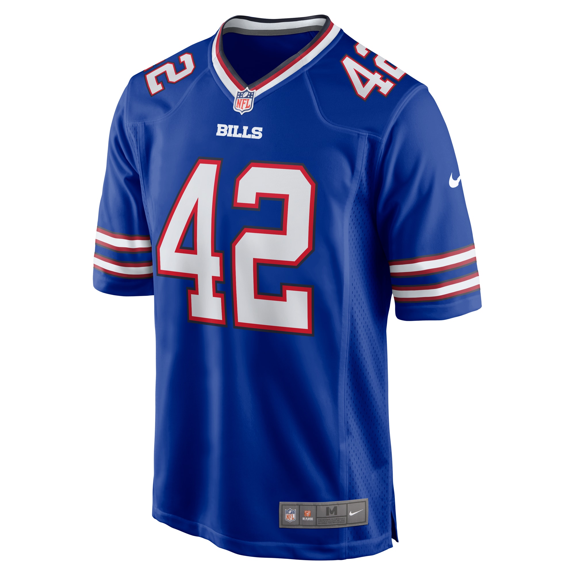 Men's Buffalo Bills Dorian Williams Royal Home Game Jersey JS8552 nicesnker - Image 2