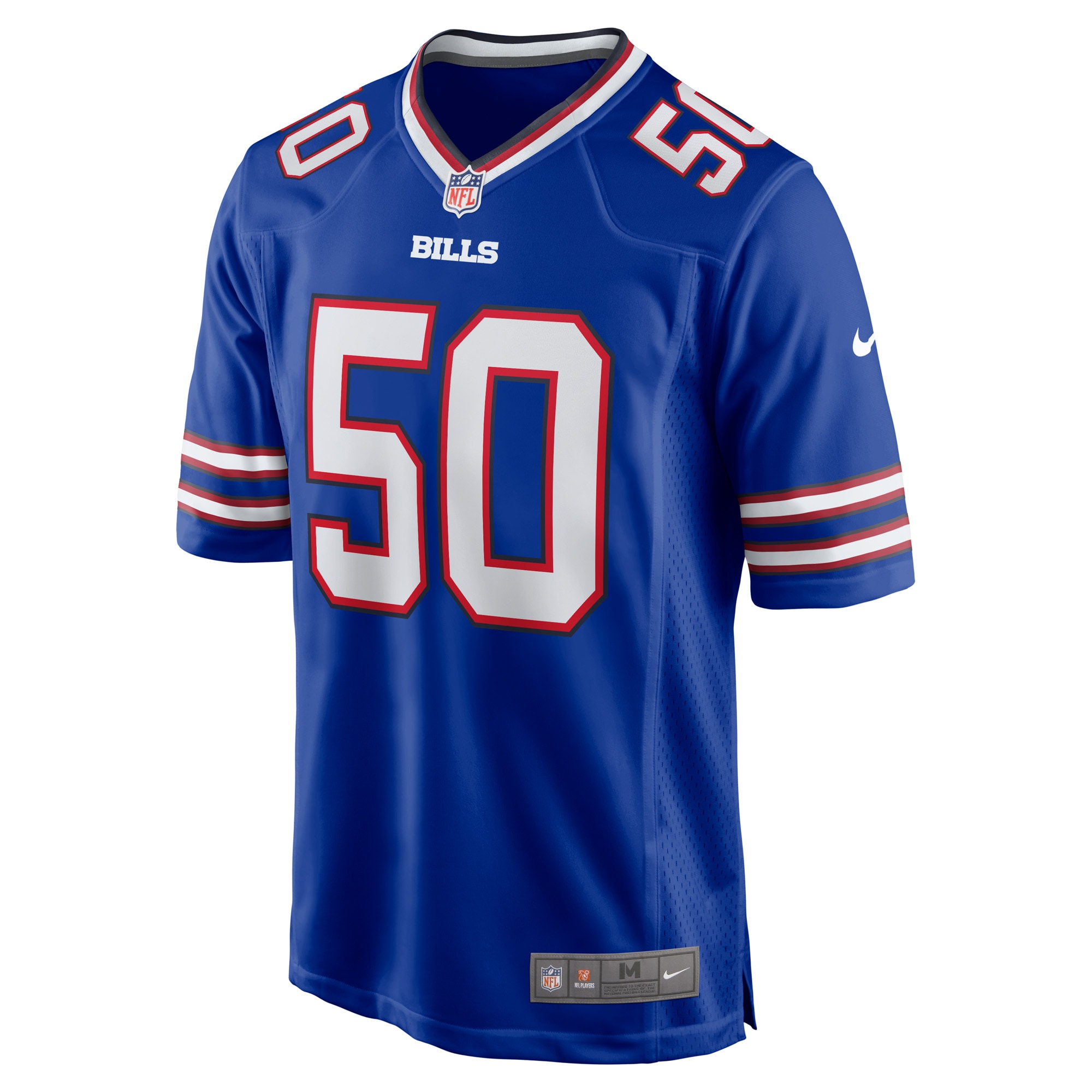 Men's Buffalo Bills Gregory Rousseau Royal Game Player Jersey JS3516 nicesnker - Image 2