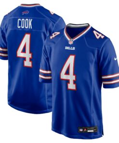 Men's Buffalo Bills James Cook Royal Game Player Jersey JS2685 nicesnker