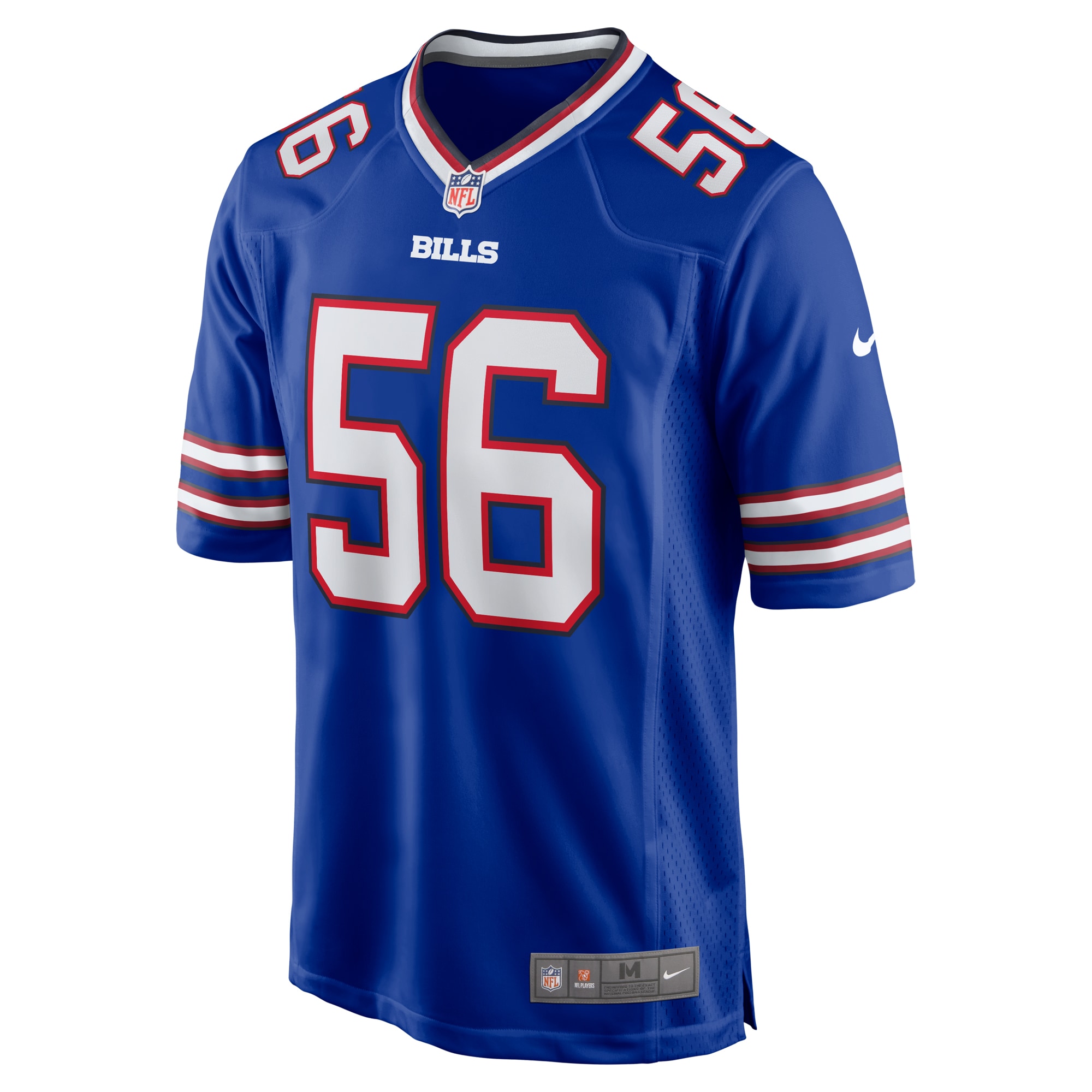 Men's Buffalo Bills Javon Solomon Royal Game Jersey JS5117 nicesnker - Image 2