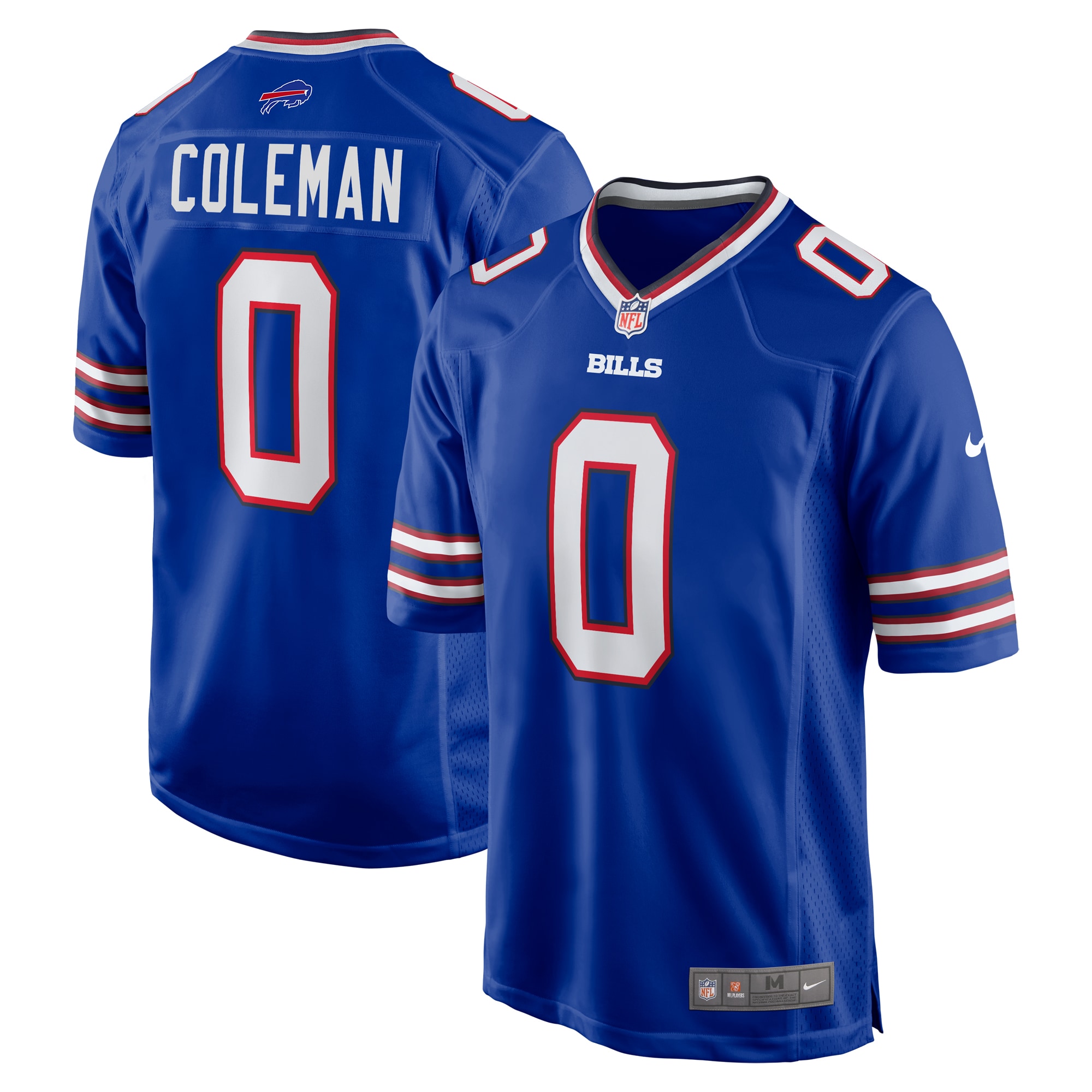 Men's Buffalo Bills Keon Coleman Royal Player Game Jersey JS4968 nicesnker