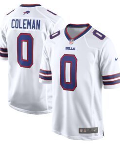 Men's Buffalo Bills Keon Coleman White Game Jersey JS2201 nicesnker