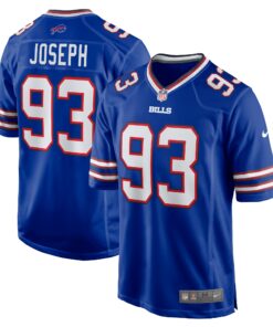 Men's Buffalo Bills Linval Joseph Royal Game Jersey JS5050 nicesnker