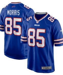 Men's Buffalo Bills Quintin Morris Royal Game Player Jersey JS6202 nicesnker