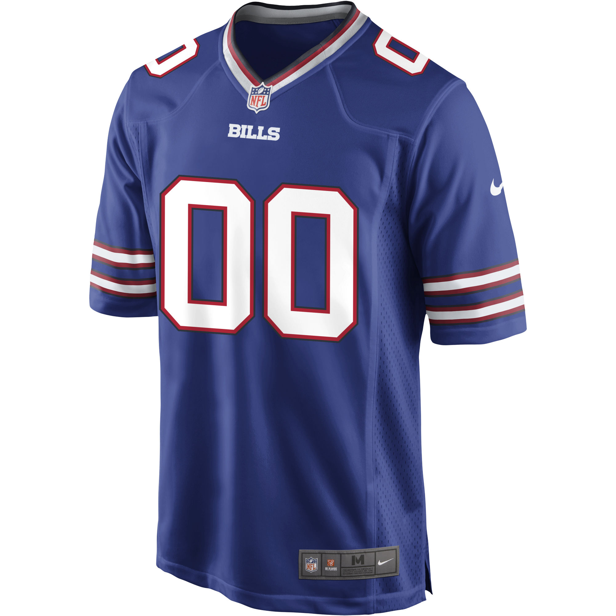 Men's Buffalo Bills Royal Custom Game Jersey JS3740 nicesnker - Image 2