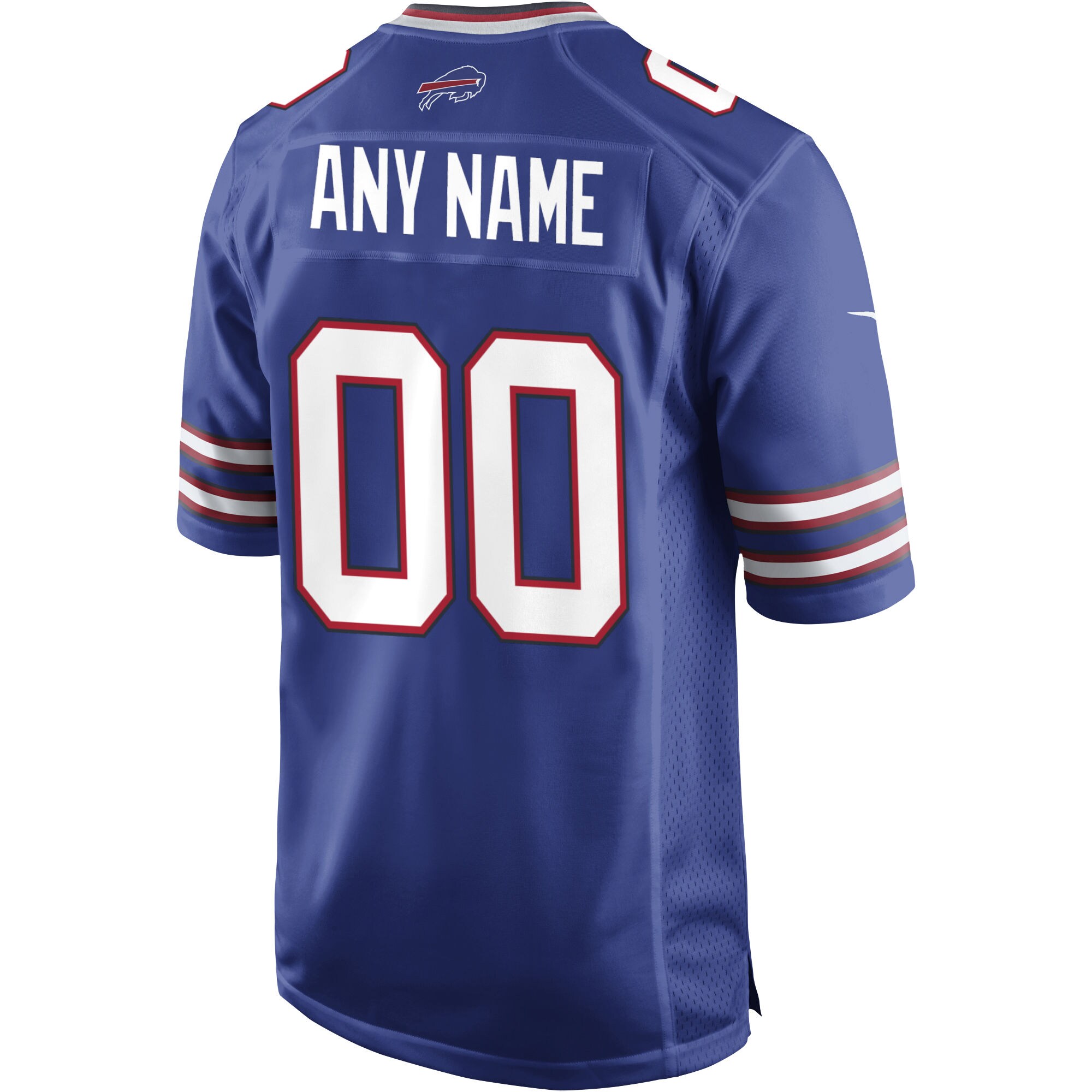 Men's Buffalo Bills Royal Custom Game Jersey JS3740 nicesnker - Image 3
