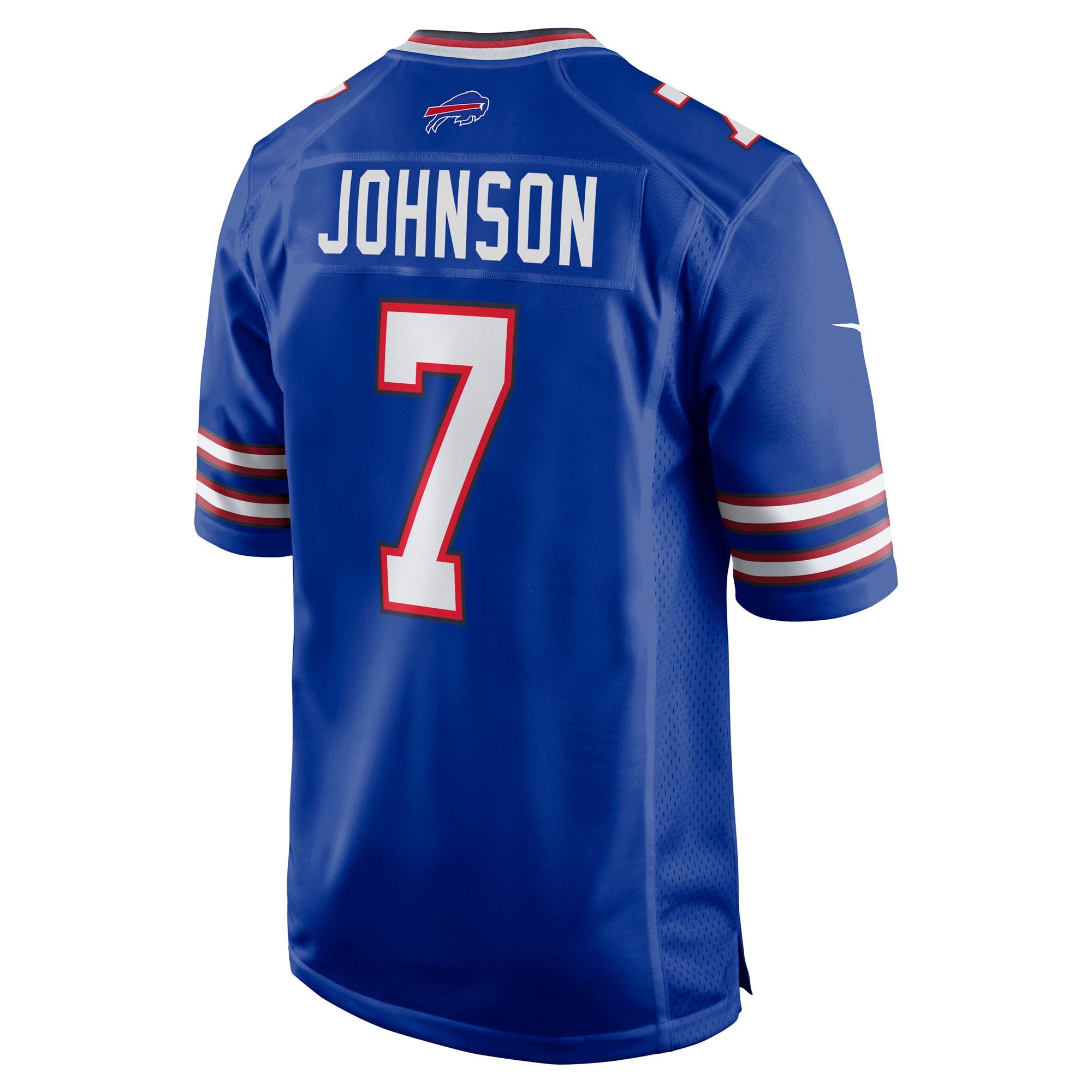 Men's Buffalo Bills Taron Johnson Royal Game Jersey JS4416 nicesnker - Image 3