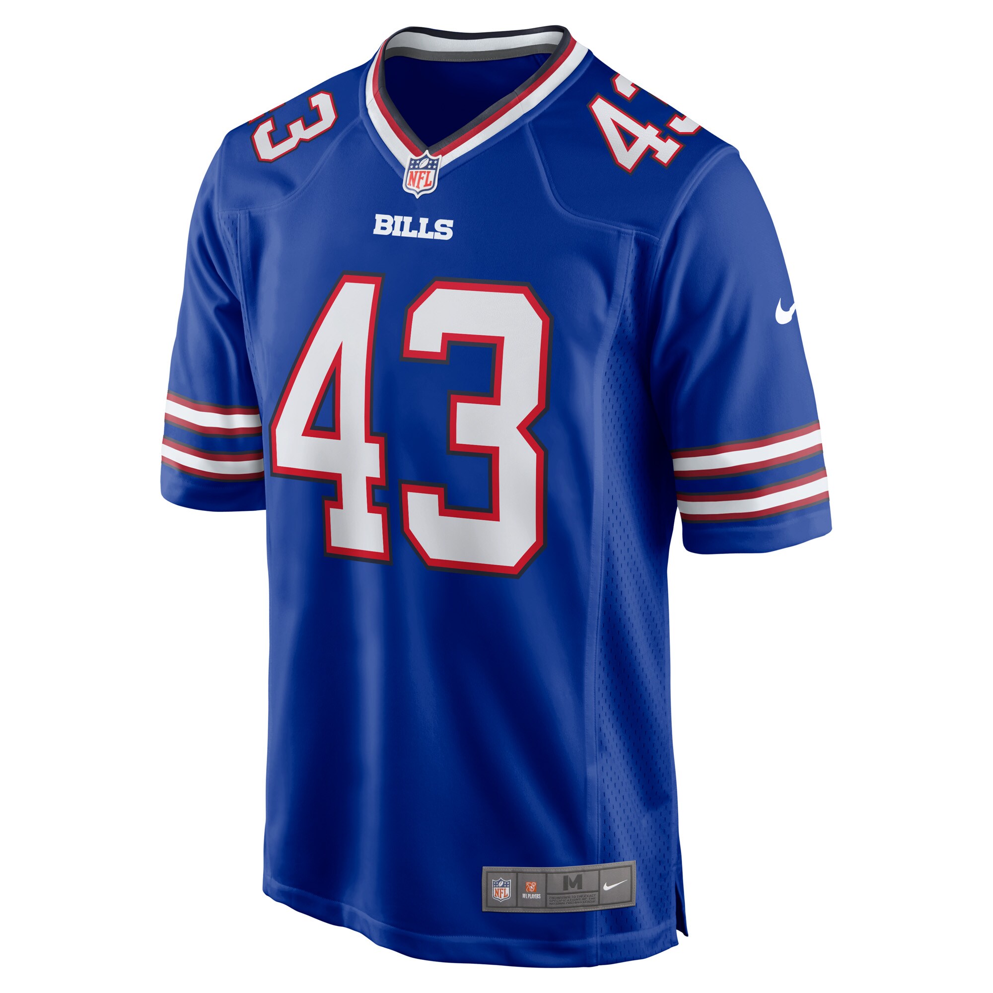 Men's Buffalo Bills Terrel Bernard Royal Game Player Jersey JS5113 nicesnker - Image 2