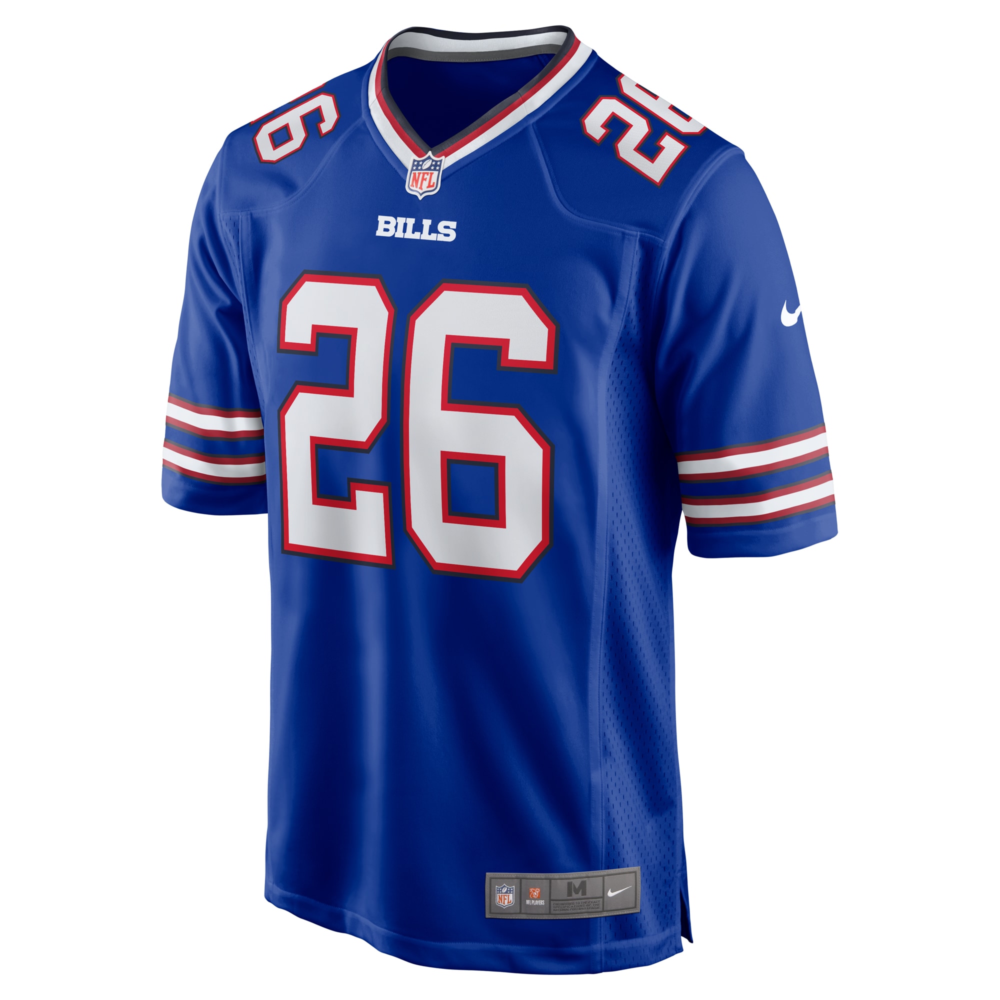Men's Buffalo Bills Ty Johnson Royal Team Game Jersey JS4983 nicesnker - Image 2