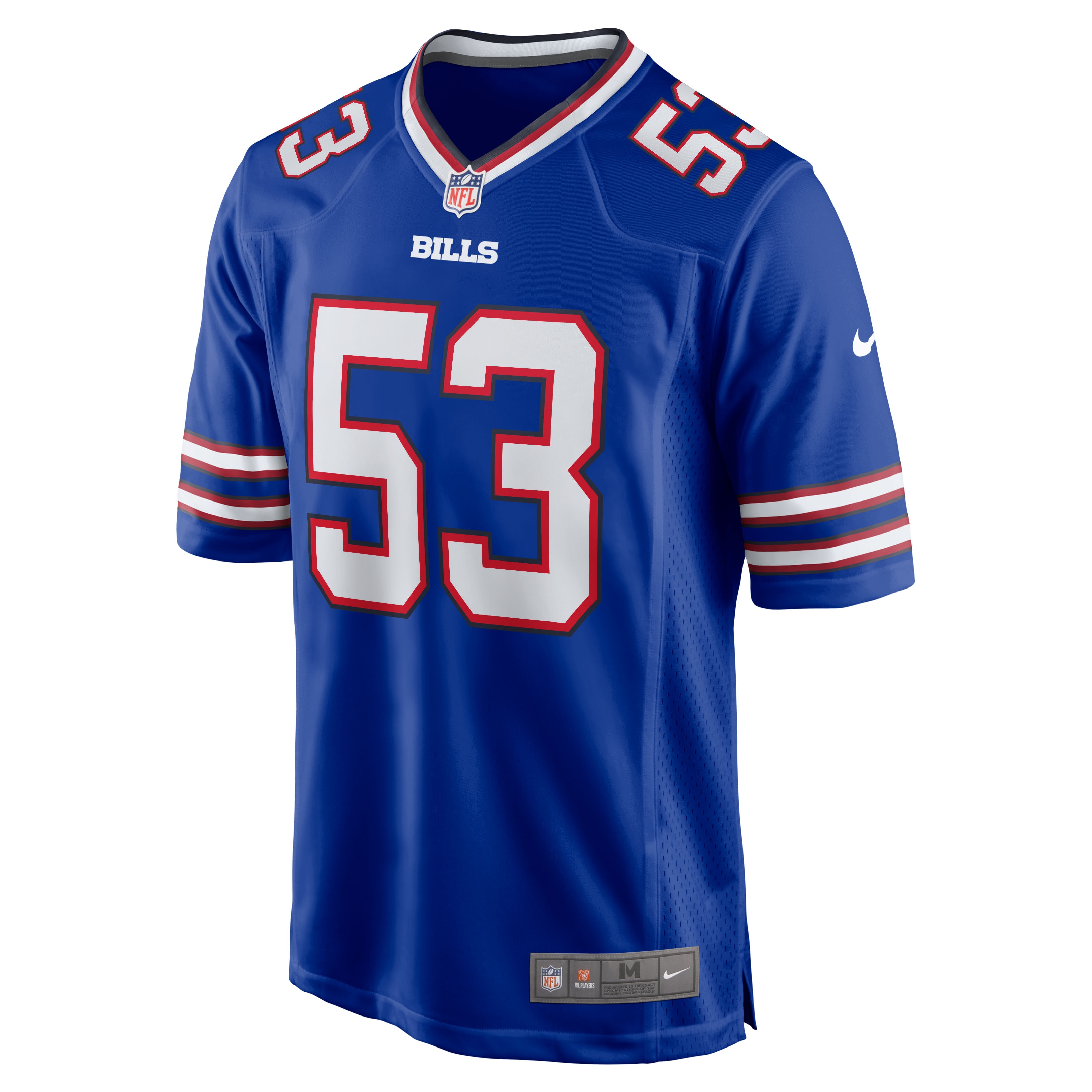Men's Buffalo Bills Tyrel Dodson Royal Game Player Jersey JS2501 nicesnker - Image 2