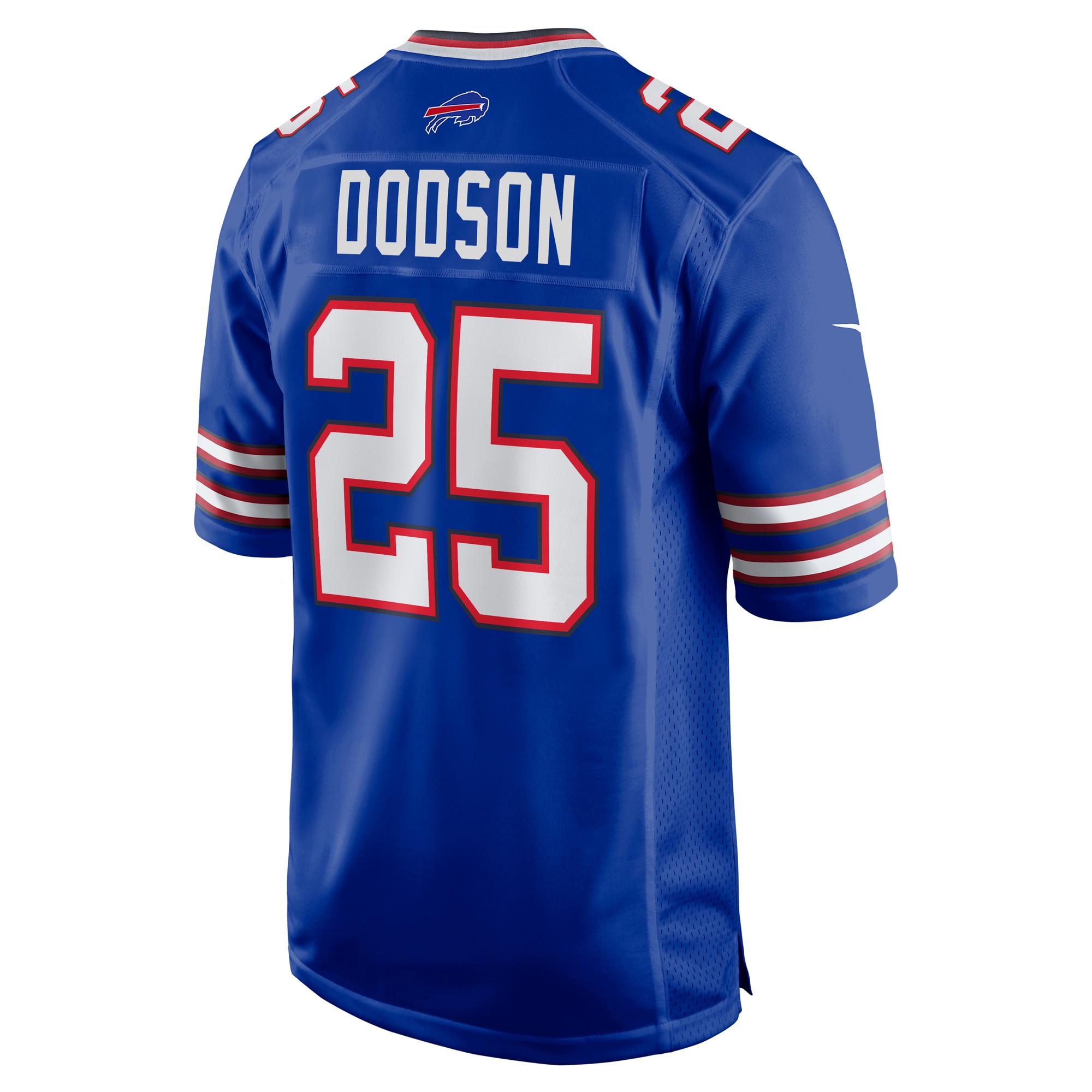 Men's Buffalo Bills Tyrel Dodson Royal Team Game Jersey JS8678 nicesnker - Image 3