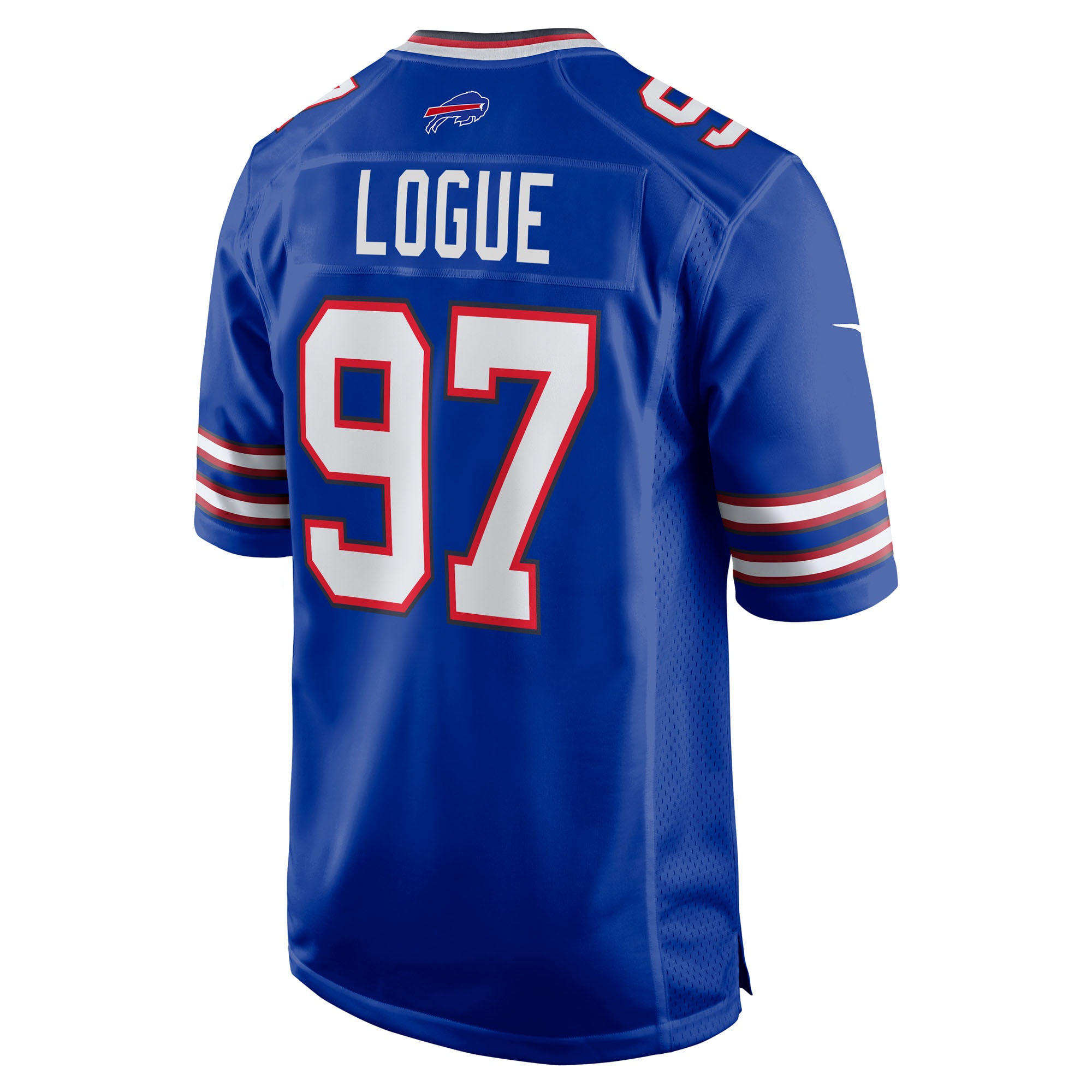 Men's Buffalo Bills Zion Logue Royal Team Game Jersey JS5540 nicesnker - Image 3