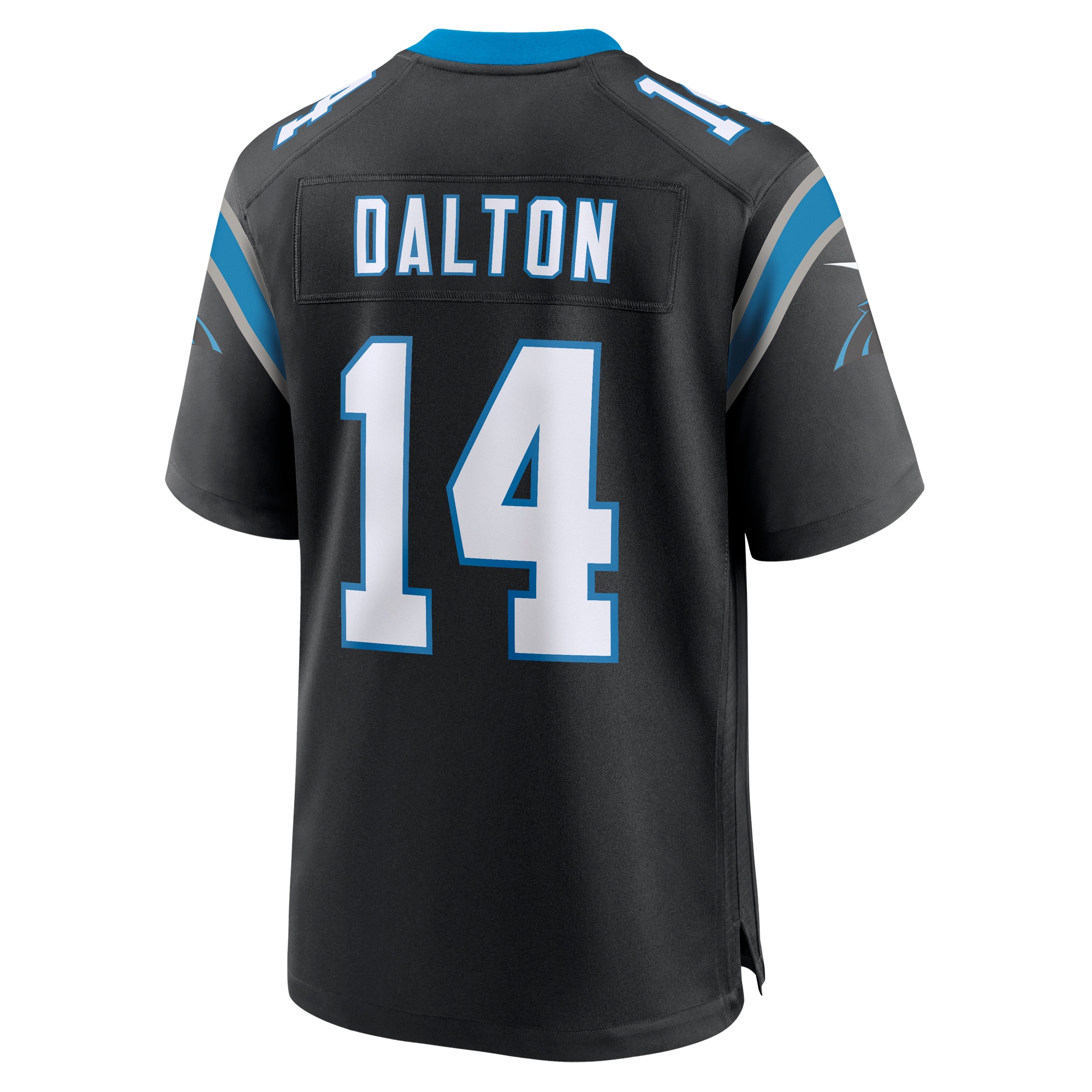Men's Carolina Panthers Andy Dalton Black Team Game Jersey JS1774 nicesnker - Image 3